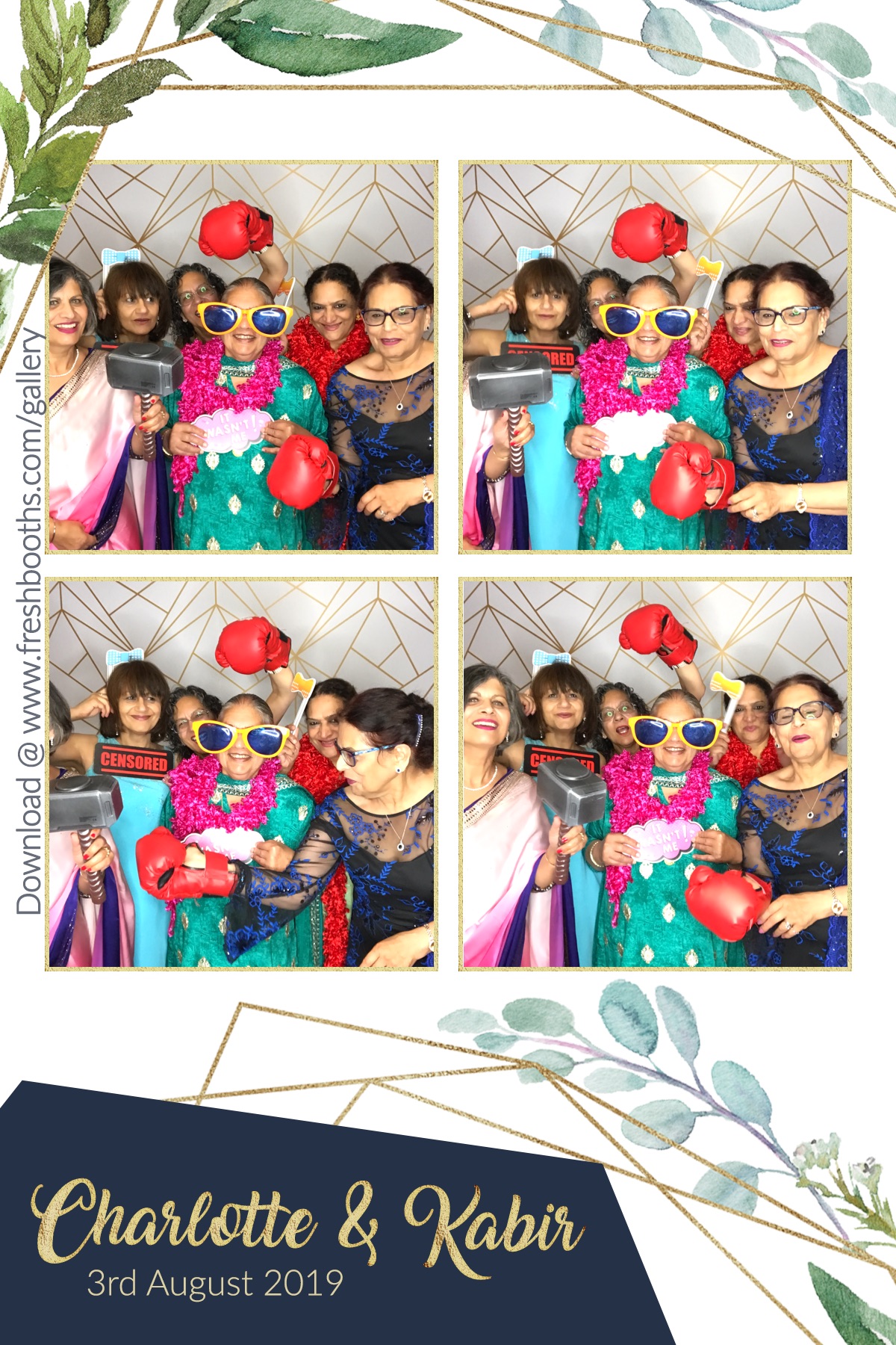 Charlotte & Kabir’s Wedding - GIF Station | View more photos from the event at gallery.freshbooths.com/u/FreshBooths/Charlotte-Kabir’s-Wedding-GIF-Station