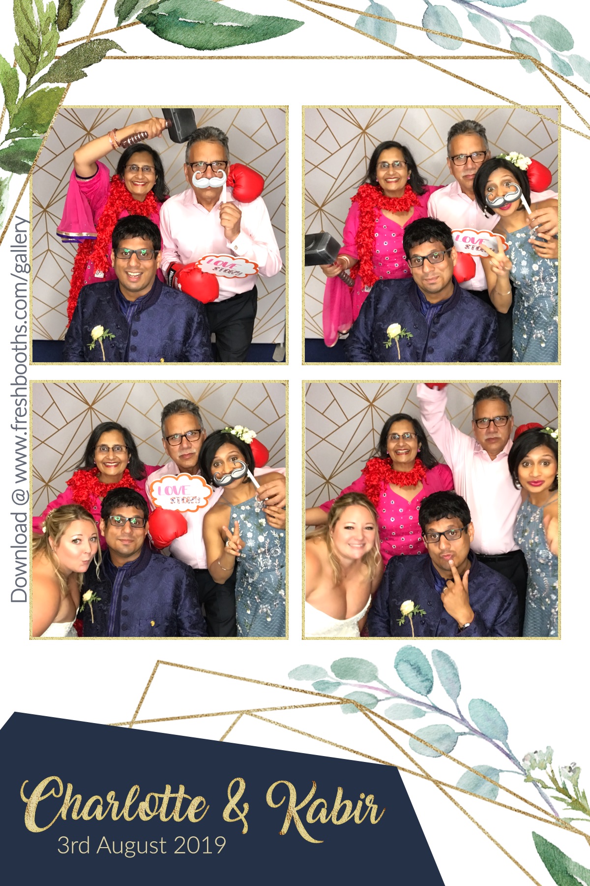 Charlotte & Kabir’s Wedding - GIF Station | View more photos from the event at gallery.freshbooths.com/u/FreshBooths/Charlotte-Kabir’s-Wedding-GIF-Station