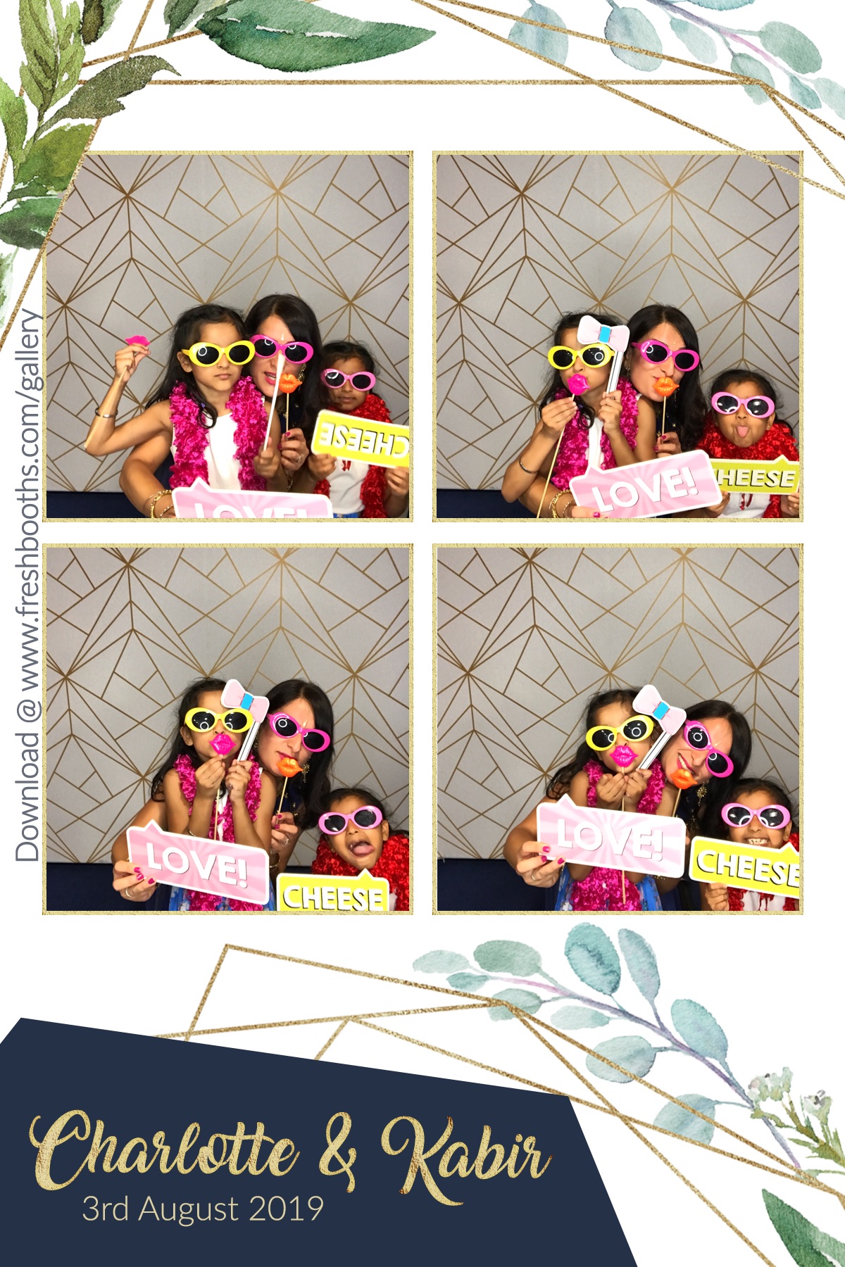Charlotte & Kabir’s Wedding - GIF Station | View more photos from the event at gallery.freshbooths.com/u/FreshBooths/Charlotte-Kabir’s-Wedding-GIF-Station