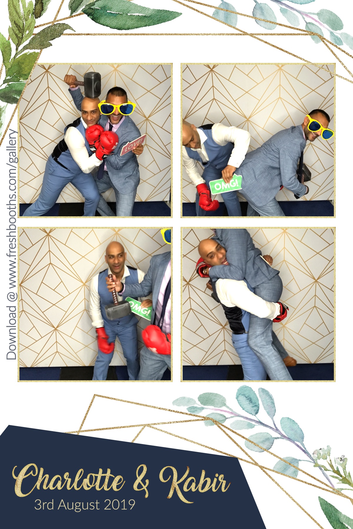 Charlotte & Kabir’s Wedding - GIF Station | View more photos from the event at gallery.freshbooths.com/u/FreshBooths/Charlotte-Kabir’s-Wedding-GIF-Station