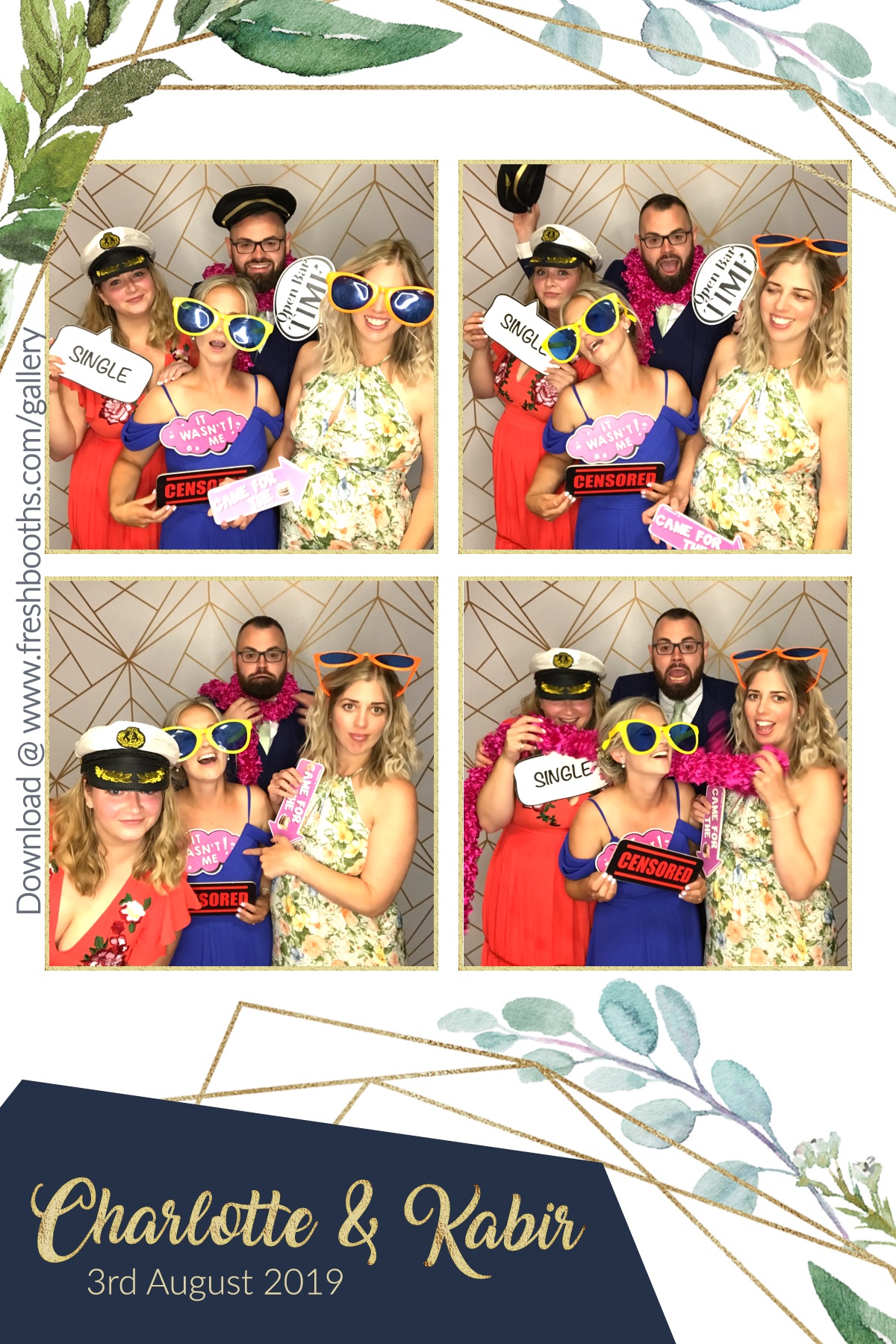 Charlotte & Kabir’s Wedding - GIF Station | View more photos from the event at gallery.freshbooths.com/u/FreshBooths/Charlotte-Kabir’s-Wedding-GIF-Station