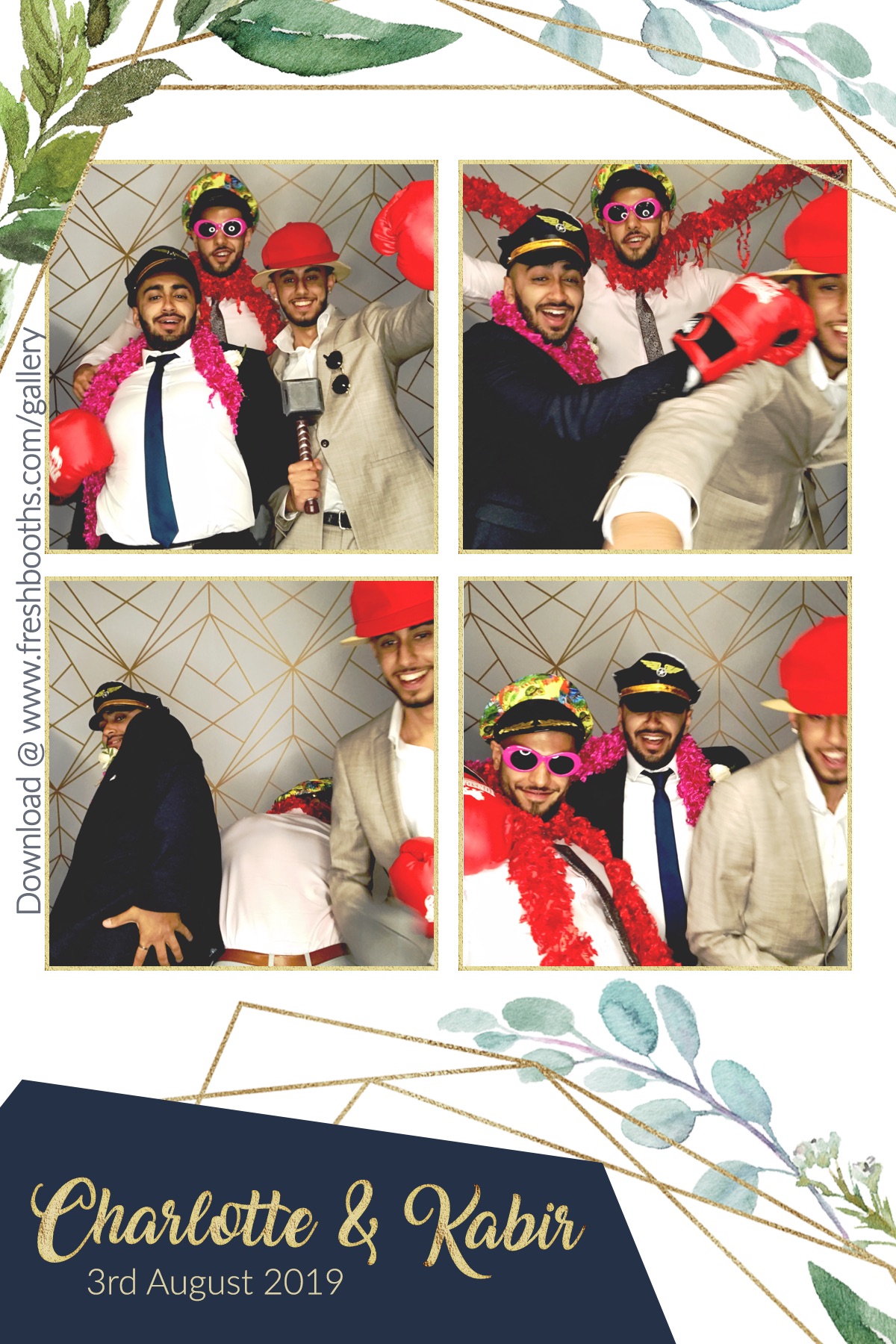 Charlotte & Kabir’s Wedding - GIF Station | View more photos from the event at gallery.freshbooths.com/u/FreshBooths/Charlotte-Kabir’s-Wedding-GIF-Station