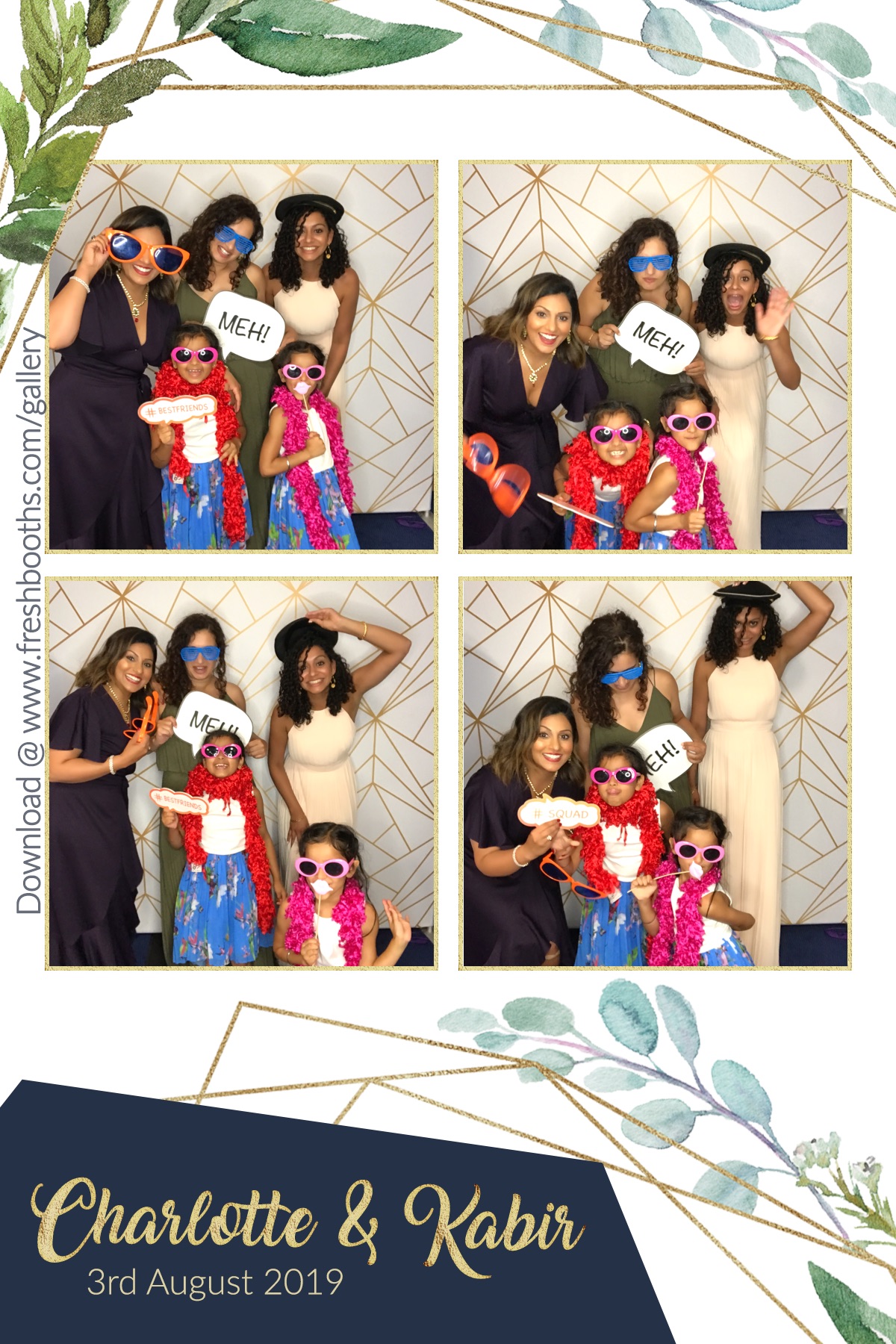 Charlotte & Kabir’s Wedding - GIF Station | View more photos from the event at gallery.freshbooths.com/u/FreshBooths/Charlotte-Kabir’s-Wedding-GIF-Station