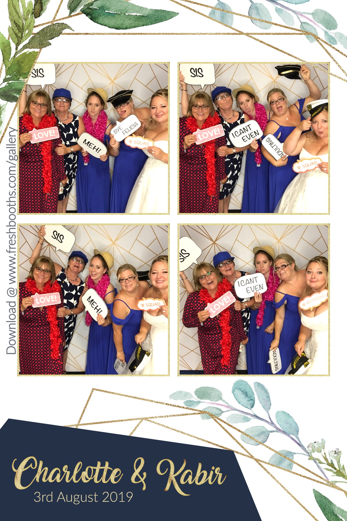 Charlotte & Kabir’s Wedding - GIF Station | View more photos from the event at gallery.freshbooths.com/u/FreshBooths/Charlotte-Kabir’s-Wedding-GIF-Station