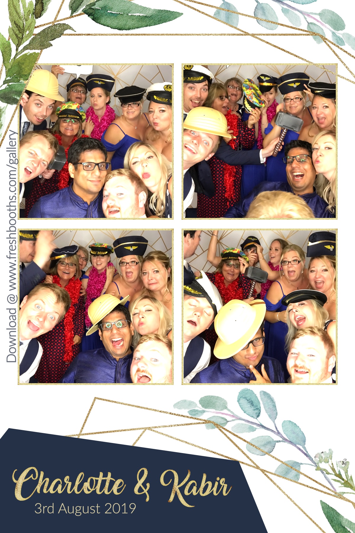 Charlotte & Kabir’s Wedding - GIF Station | View more photos from the event at gallery.freshbooths.com/u/FreshBooths/Charlotte-Kabir’s-Wedding-GIF-Station
