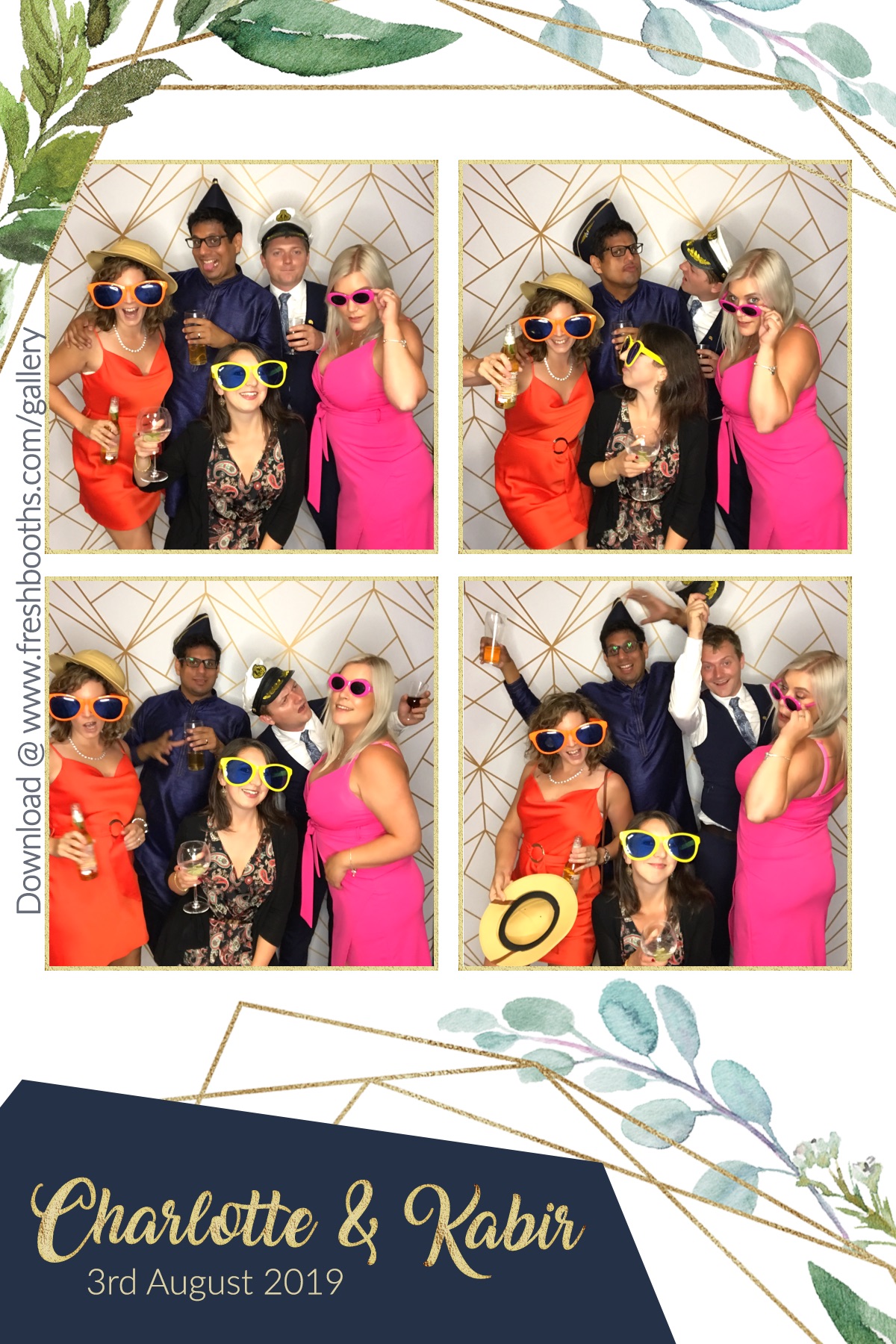 Charlotte & Kabir’s Wedding - GIF Station | View more photos from the event at gallery.freshbooths.com/u/FreshBooths/Charlotte-Kabir’s-Wedding-GIF-Station