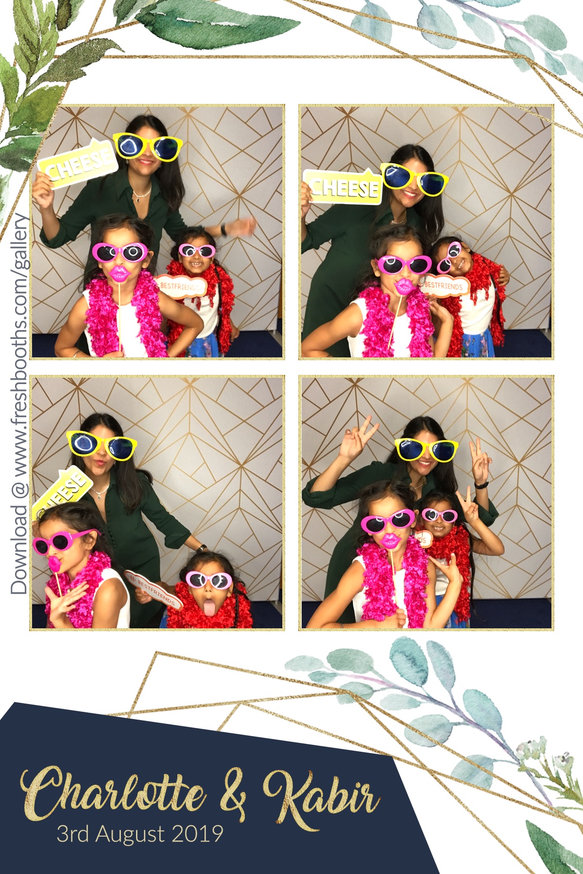 Charlotte & Kabir’s Wedding - GIF Station | View more photos from the event at gallery.freshbooths.com/u/FreshBooths/Charlotte-Kabir’s-Wedding-GIF-Station