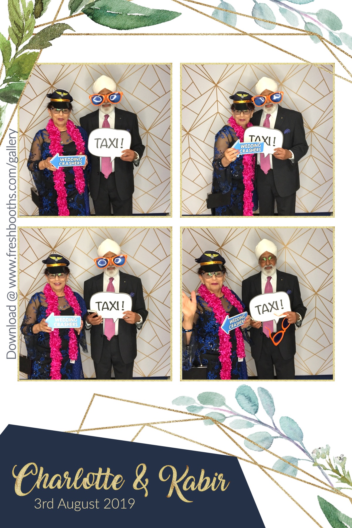 Charlotte & Kabir’s Wedding - GIF Station | View more photos from the event at gallery.freshbooths.com/u/FreshBooths/Charlotte-Kabir’s-Wedding-GIF-Station