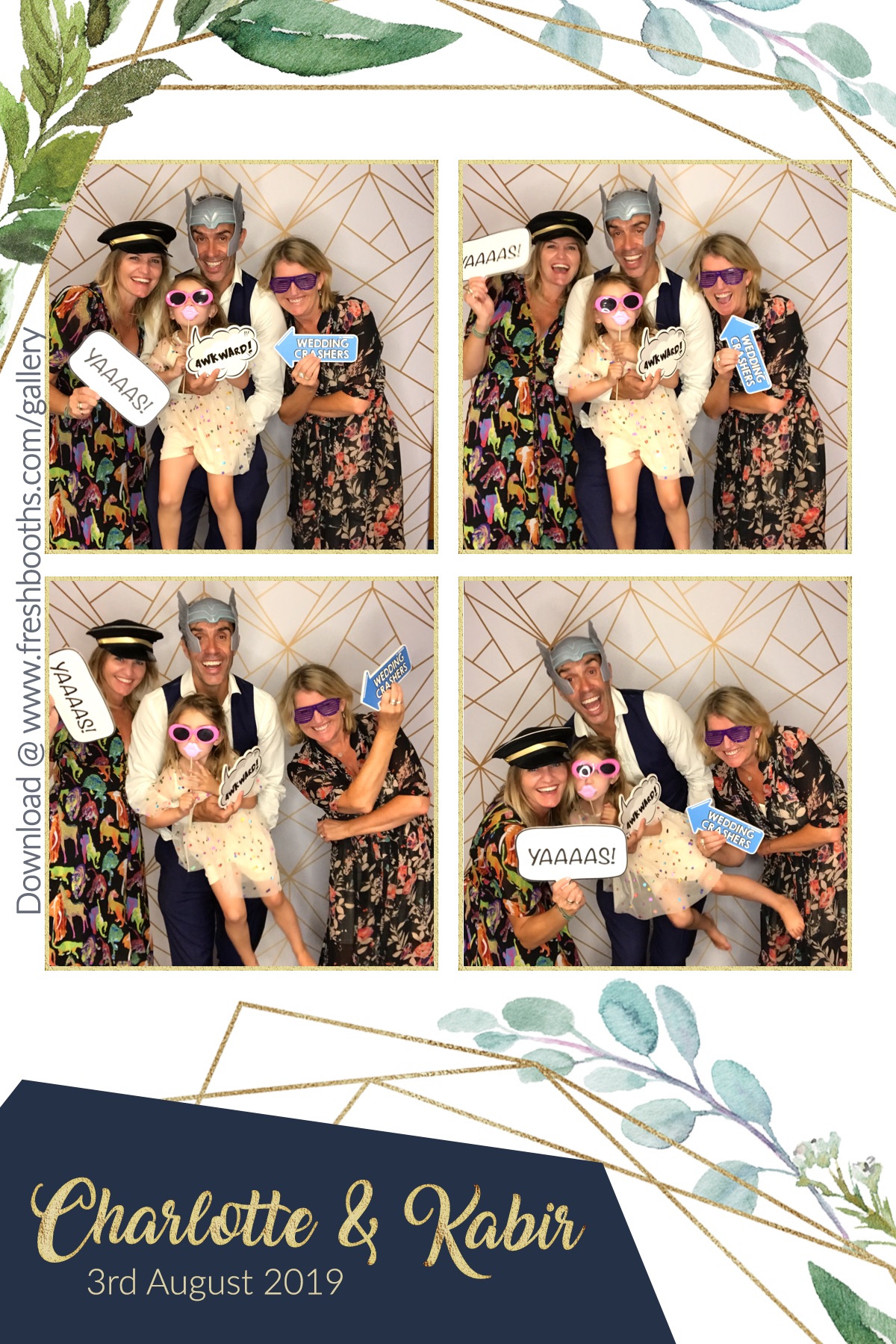 Charlotte & Kabir’s Wedding - GIF Station | View more photos from the event at gallery.freshbooths.com/u/FreshBooths/Charlotte-Kabir’s-Wedding-GIF-Station