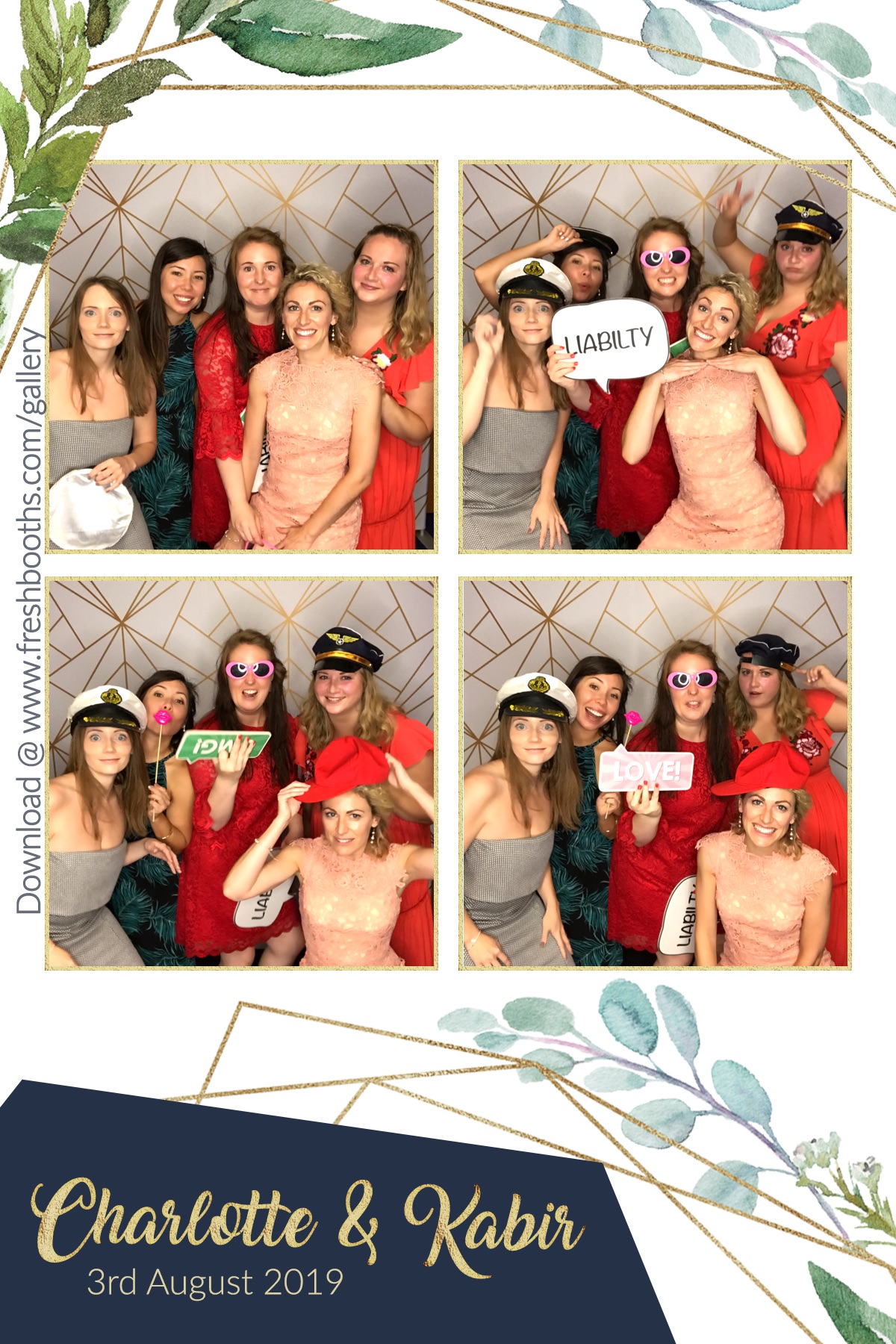 Charlotte & Kabir’s Wedding - GIF Station | View more photos from the event at gallery.freshbooths.com/u/FreshBooths/Charlotte-Kabir’s-Wedding-GIF-Station