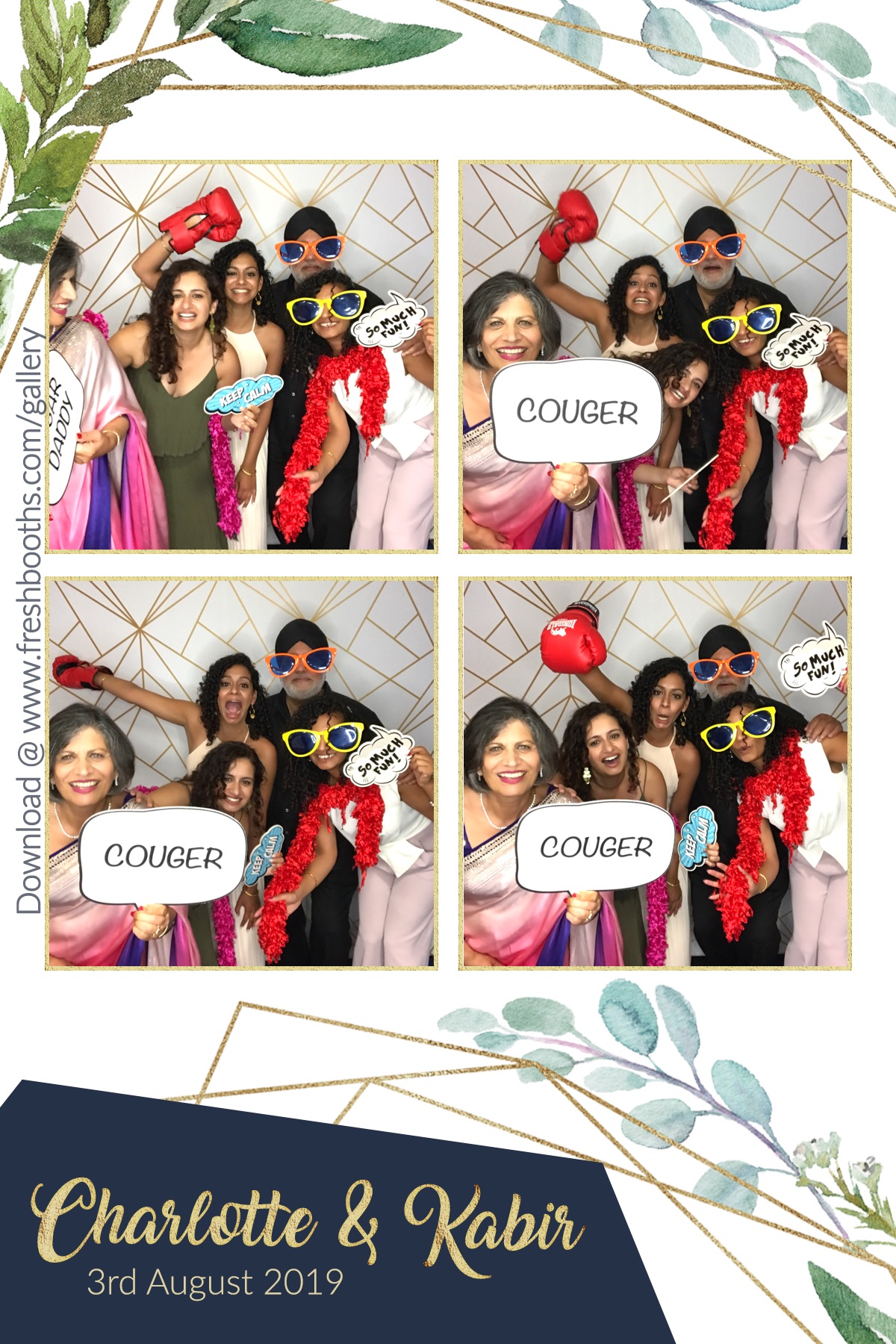 Charlotte & Kabir’s Wedding - GIF Station | View more photos from the event at gallery.freshbooths.com/u/FreshBooths/Charlotte-Kabir’s-Wedding-GIF-Station