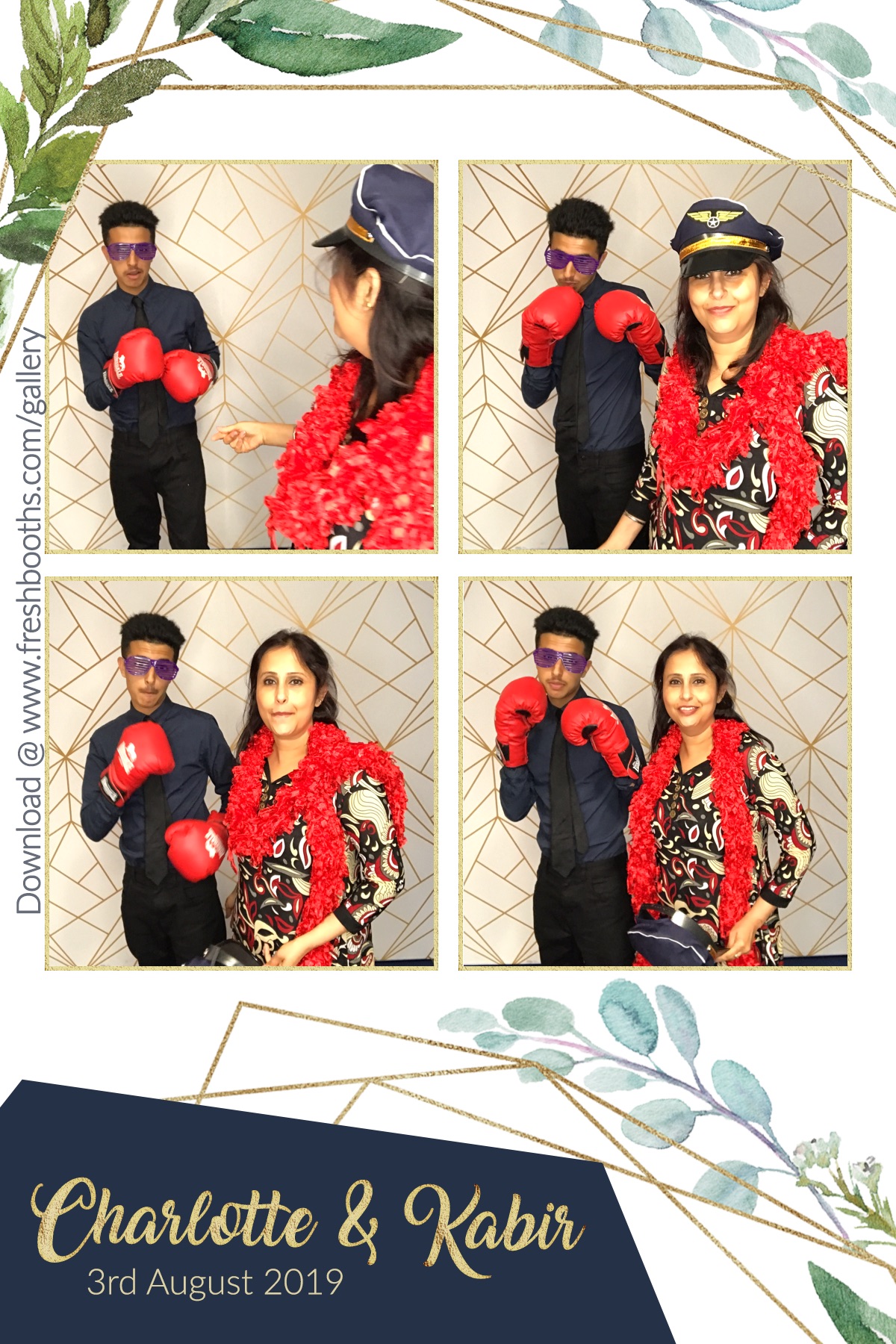 Charlotte & Kabir’s Wedding - GIF Station | View more photos from the event at gallery.freshbooths.com/u/FreshBooths/Charlotte-Kabir’s-Wedding-GIF-Station
