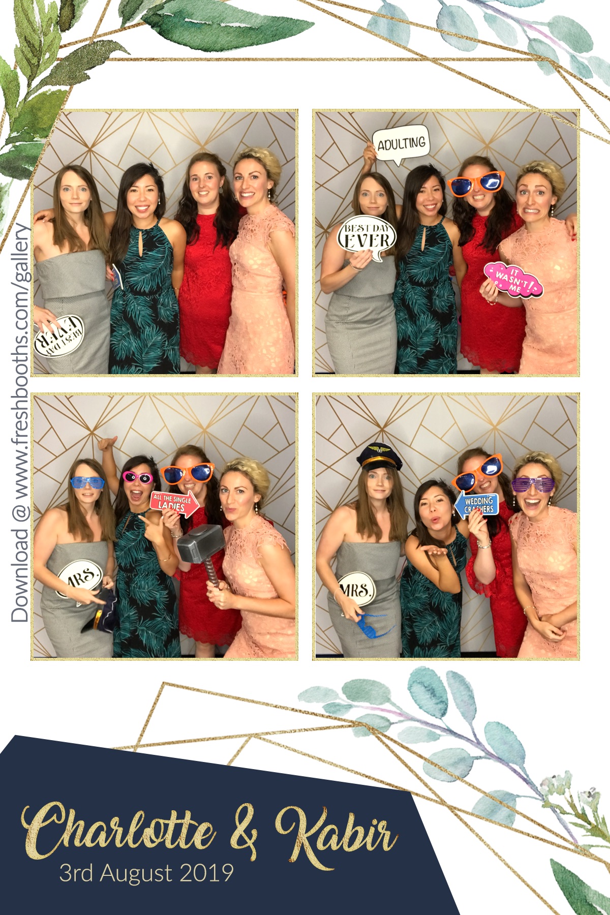 Charlotte & Kabir’s Wedding - GIF Station | View more photos from the event at gallery.freshbooths.com/u/FreshBooths/Charlotte-Kabir’s-Wedding-GIF-Station
