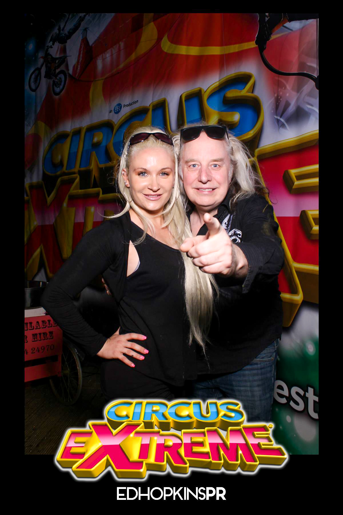 Circus Extreme Press Night - Selfie Mirror | View more photos from the event at gallery.freshbooths.com/u/FreshBooths/Circus-Extreme-Press-Night-Selfie-Mirror