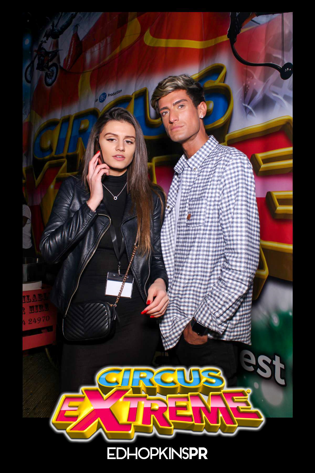 Circus Extreme Press Night - Selfie Mirror | View more photos from the event at gallery.freshbooths.com/u/FreshBooths/Circus-Extreme-Press-Night-Selfie-Mirror