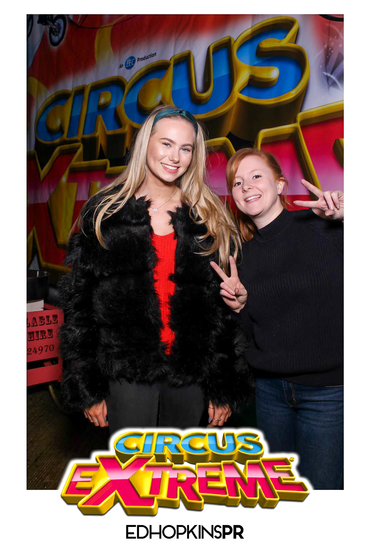 Circus Extreme Press Night - Selfie Mirror | View more photos from the event at gallery.freshbooths.com/u/FreshBooths/Circus-Extreme-Press-Night-Selfie-Mirror