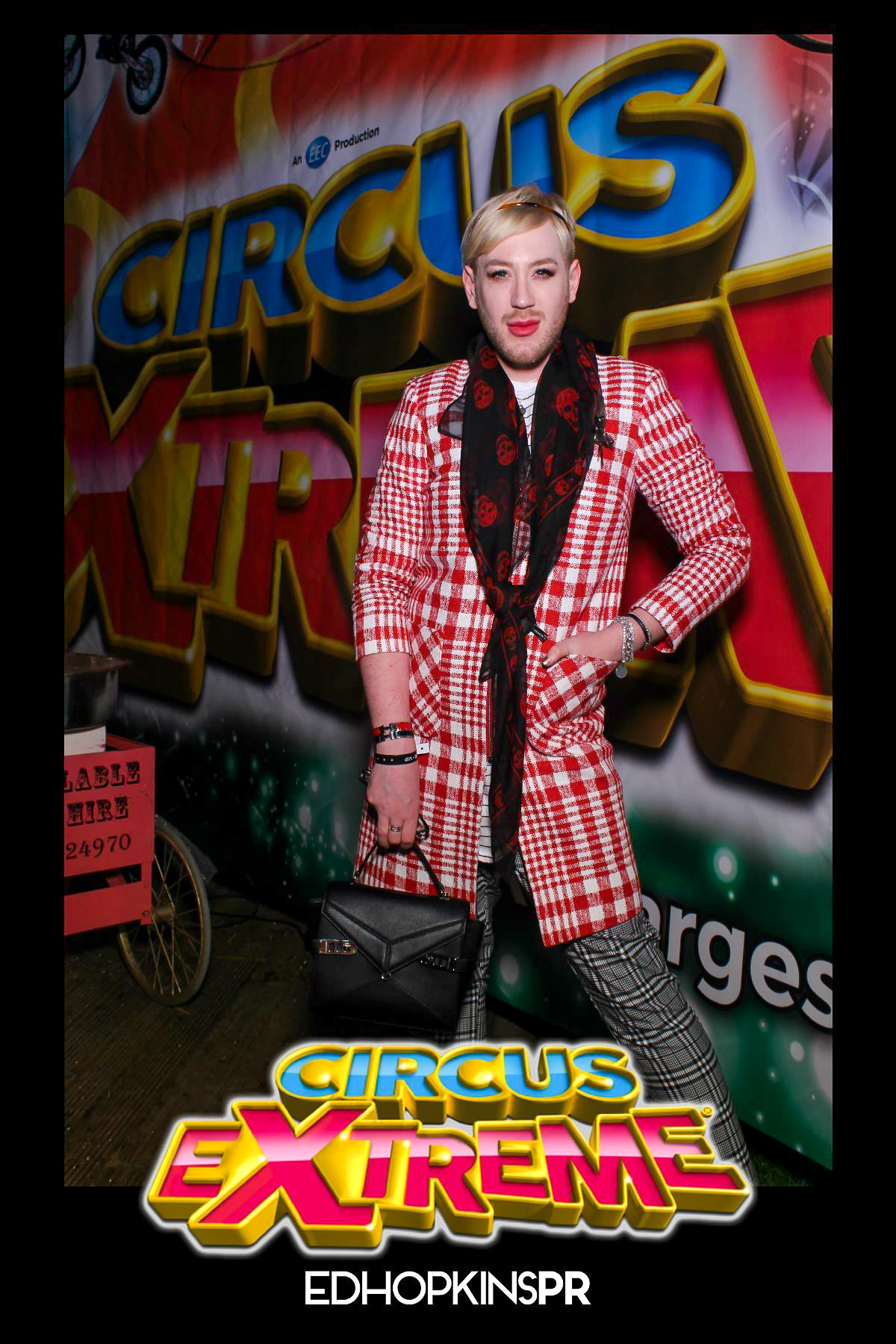 Circus Extreme Press Night - Selfie Mirror | View more photos from the event at gallery.freshbooths.com/u/FreshBooths/Circus-Extreme-Press-Night-Selfie-Mirror