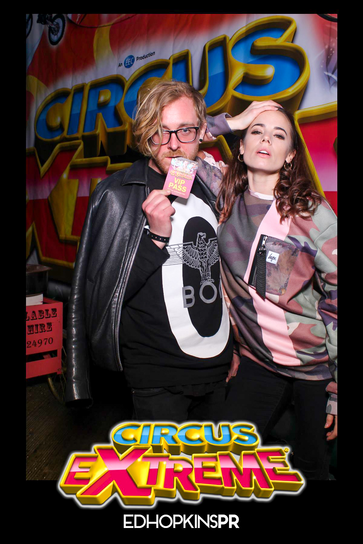 Circus Extreme Press Night - Selfie Mirror | View more photos from the event at gallery.freshbooths.com/u/FreshBooths/Circus-Extreme-Press-Night-Selfie-Mirror