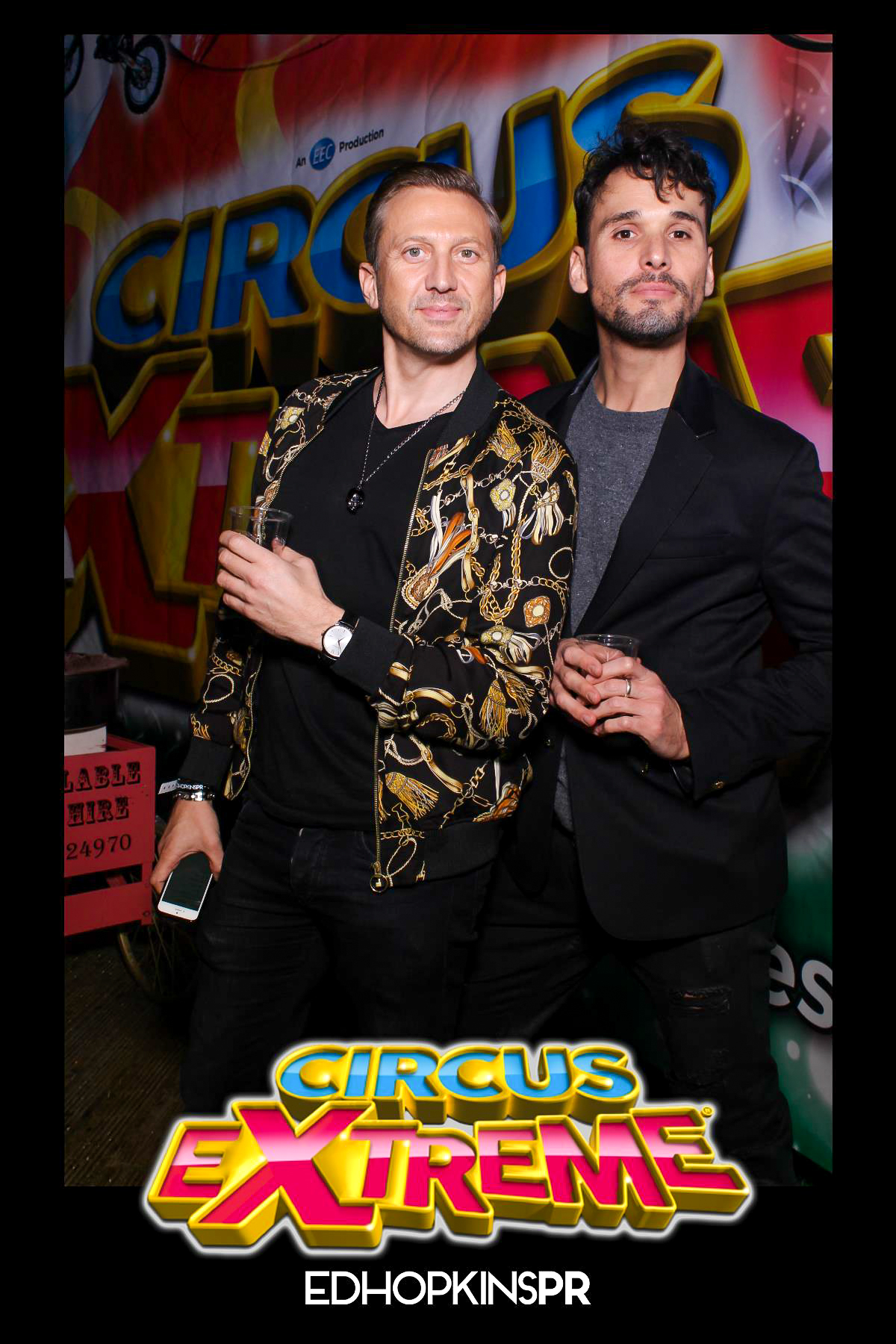 Circus Extreme Press Night - Selfie Mirror | View more photos from the event at gallery.freshbooths.com/u/FreshBooths/Circus-Extreme-Press-Night-Selfie-Mirror