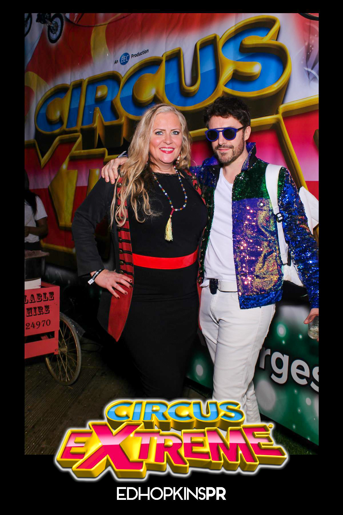 Circus Extreme Press Night - Selfie Mirror | View more photos from the event at gallery.freshbooths.com/u/FreshBooths/Circus-Extreme-Press-Night-Selfie-Mirror