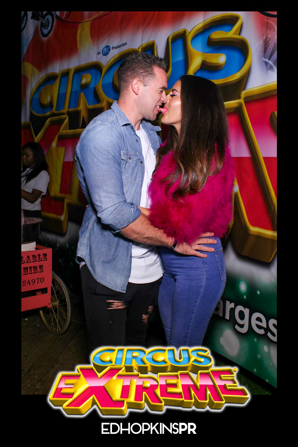 Circus Extreme Press Night - Selfie Mirror | View more photos from the event at gallery.freshbooths.com/u/FreshBooths/Circus-Extreme-Press-Night-Selfie-Mirror