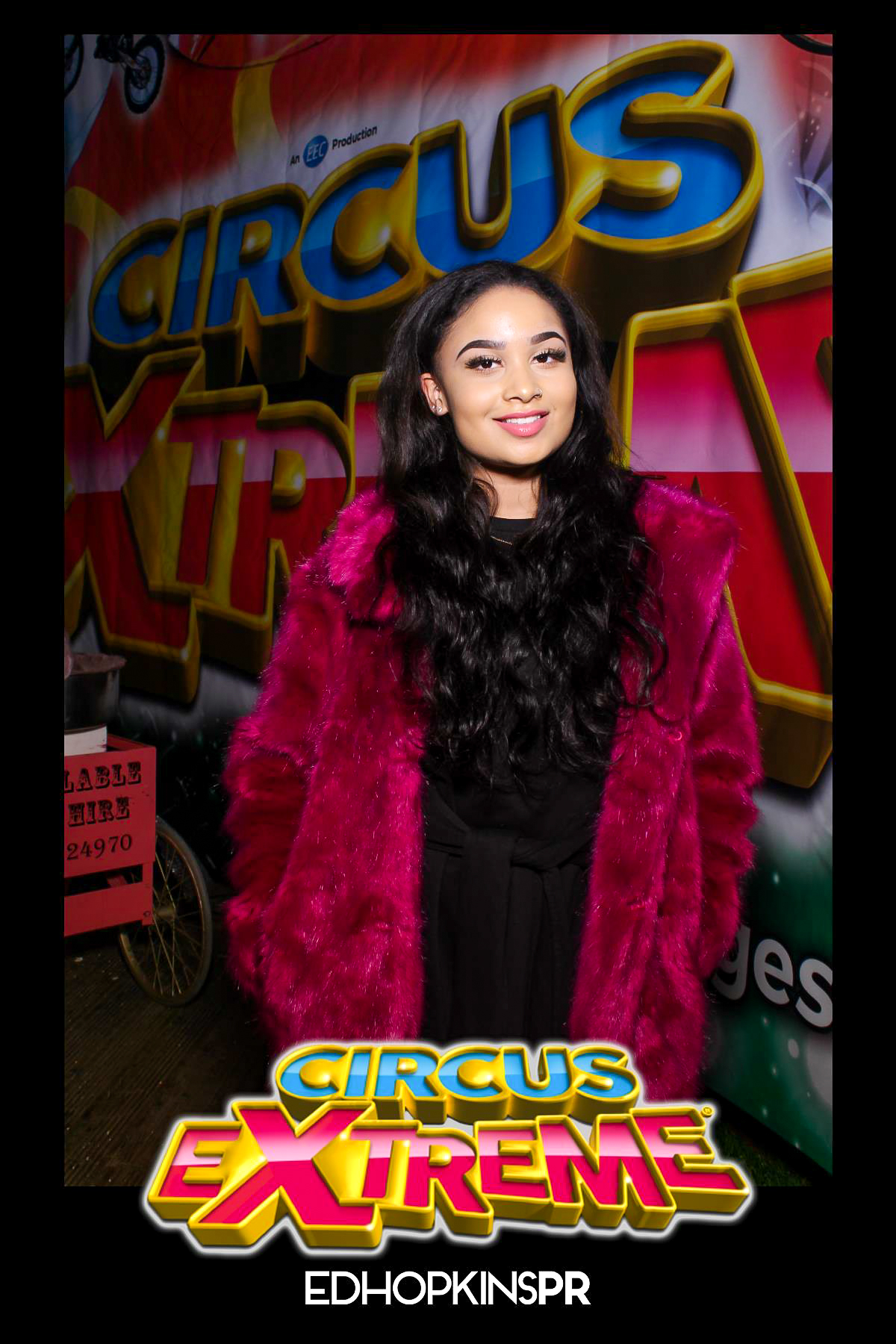 Circus Extreme Press Night - Selfie Mirror | View more photos from the event at gallery.freshbooths.com/u/FreshBooths/Circus-Extreme-Press-Night-Selfie-Mirror