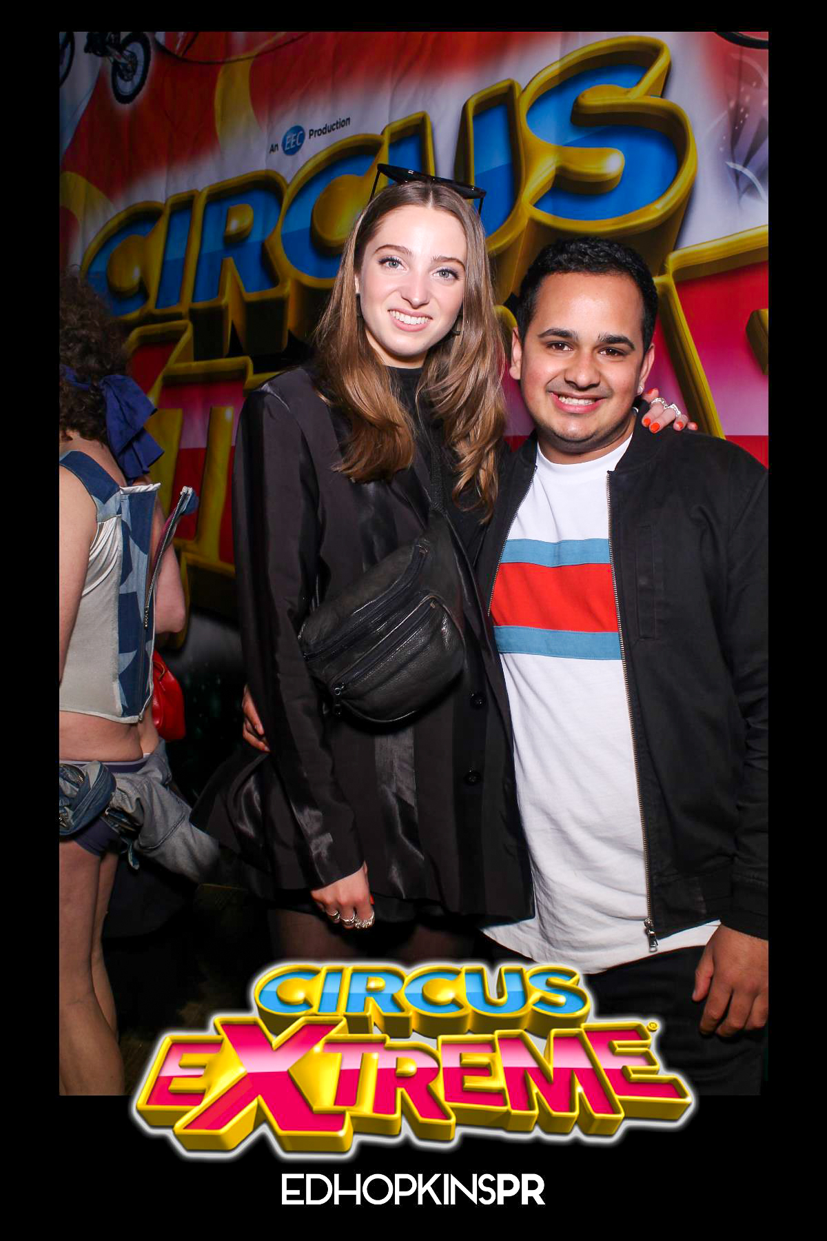 Circus Extreme Press Night - Selfie Mirror | View more photos from the event at gallery.freshbooths.com/u/FreshBooths/Circus-Extreme-Press-Night-Selfie-Mirror