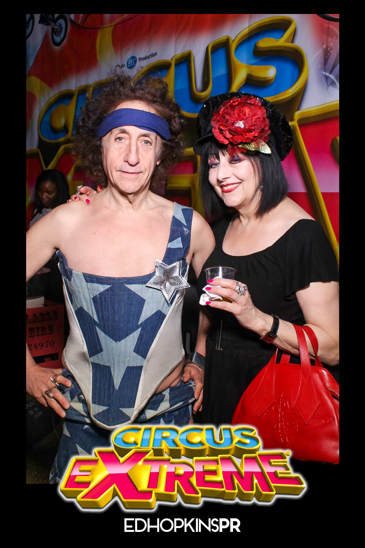 Circus Extreme Press Night - Selfie Mirror | View more photos from the event at gallery.freshbooths.com/u/FreshBooths/Circus-Extreme-Press-Night-Selfie-Mirror