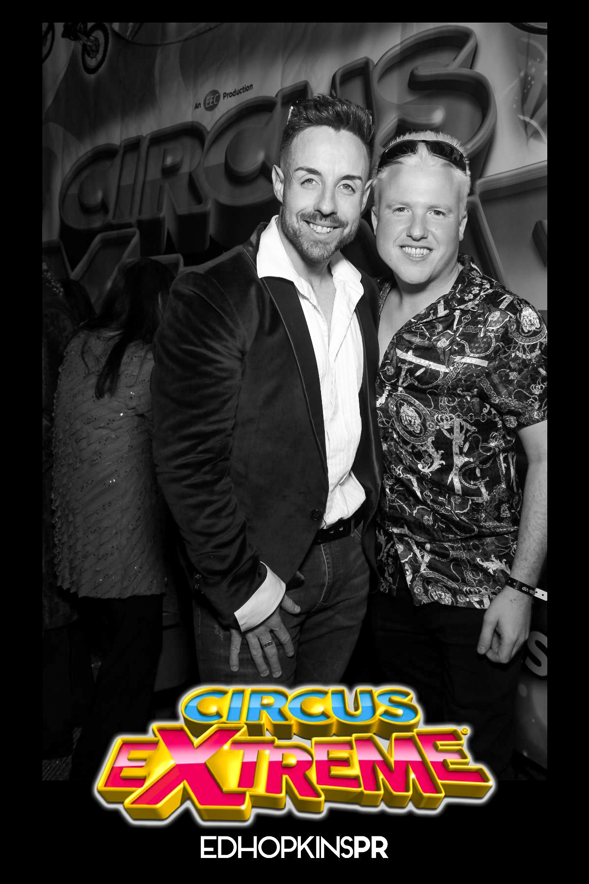 Circus Extreme Press Night - Selfie Mirror | View more photos from the event at gallery.freshbooths.com/u/FreshBooths/Circus-Extreme-Press-Night-Selfie-Mirror