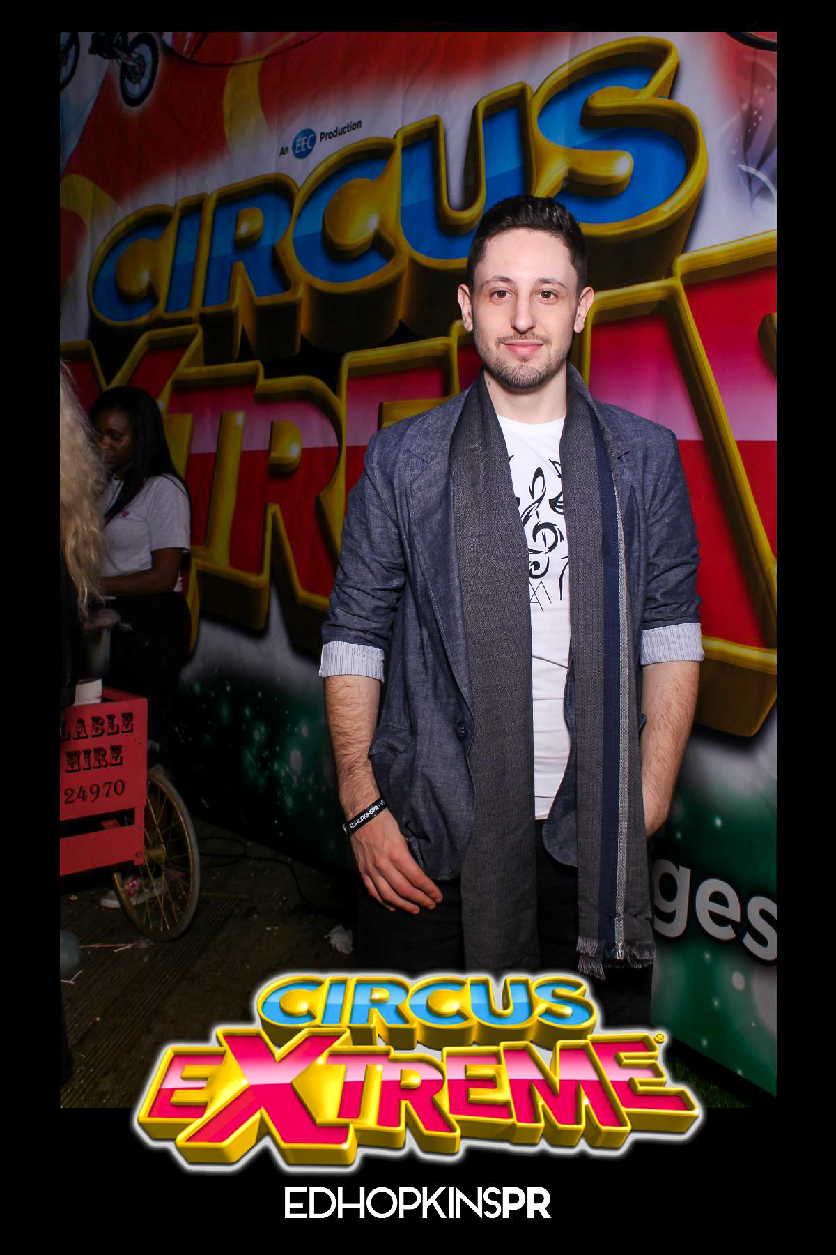 Circus Extreme Press Night - Selfie Mirror | View more photos from the event at gallery.freshbooths.com/u/FreshBooths/Circus-Extreme-Press-Night-Selfie-Mirror
