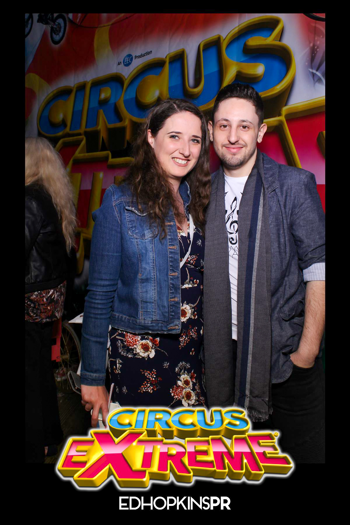 Circus Extreme Press Night - Selfie Mirror | View more photos from the event at gallery.freshbooths.com/u/FreshBooths/Circus-Extreme-Press-Night-Selfie-Mirror
