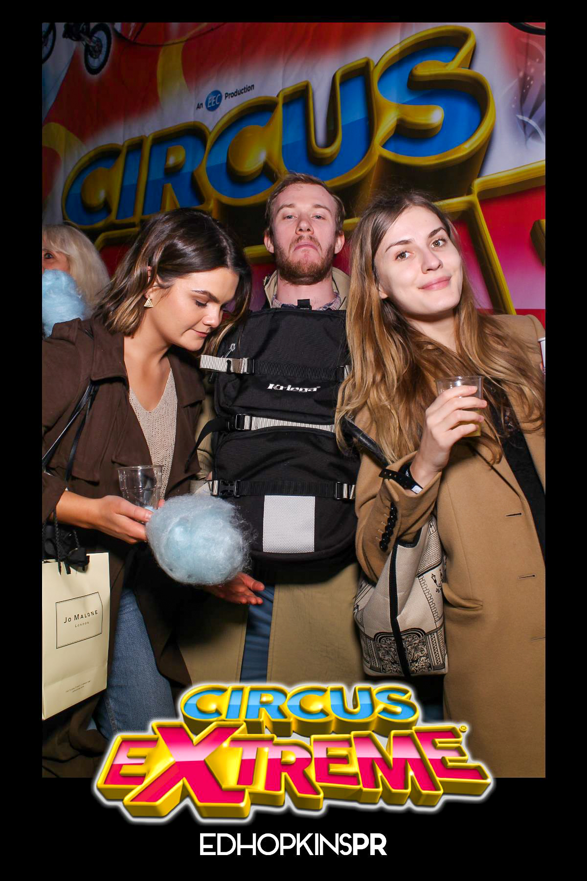 Circus Extreme Press Night - Selfie Mirror | View more photos from the event at gallery.freshbooths.com/u/FreshBooths/Circus-Extreme-Press-Night-Selfie-Mirror