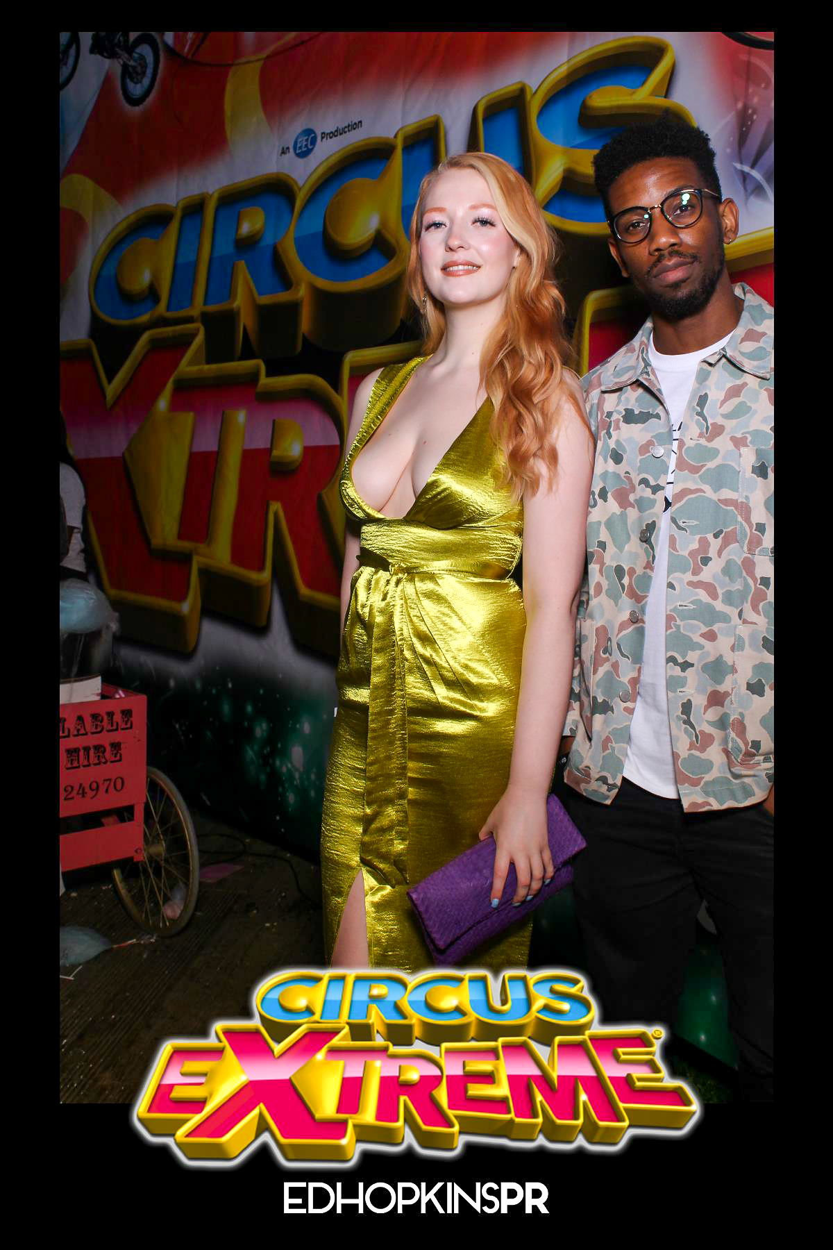 Circus Extreme Press Night - Selfie Mirror | View more photos from the event at gallery.freshbooths.com/u/FreshBooths/Circus-Extreme-Press-Night-Selfie-Mirror