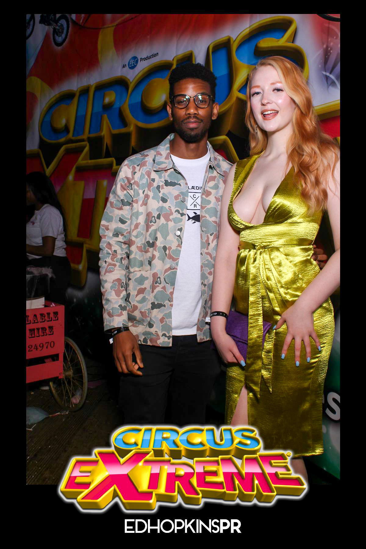 Circus Extreme Press Night - Selfie Mirror | View more photos from the event at gallery.freshbooths.com/u/FreshBooths/Circus-Extreme-Press-Night-Selfie-Mirror