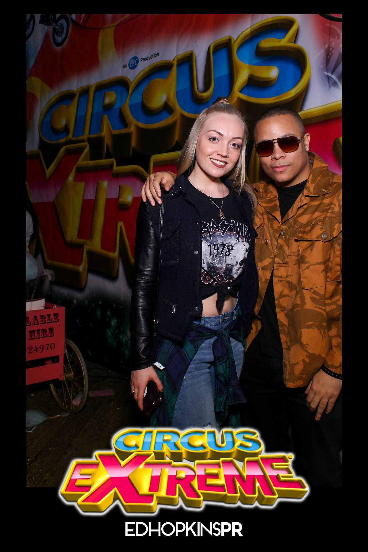 Circus Extreme Press Night - Selfie Mirror | View more photos from the event at gallery.freshbooths.com/u/FreshBooths/Circus-Extreme-Press-Night-Selfie-Mirror