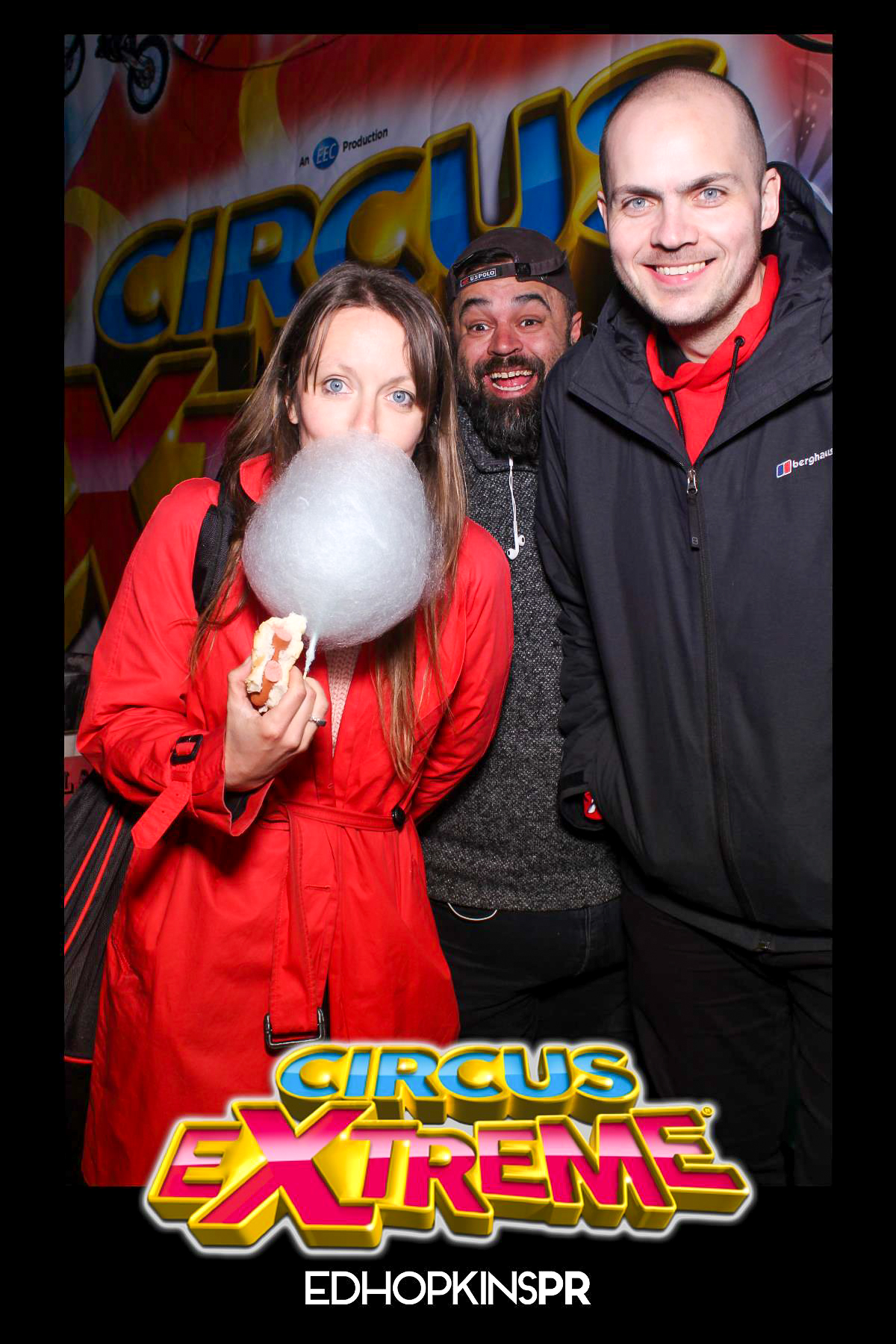 Circus Extreme Press Night - Selfie Mirror | View more photos from the event at gallery.freshbooths.com/u/FreshBooths/Circus-Extreme-Press-Night-Selfie-Mirror