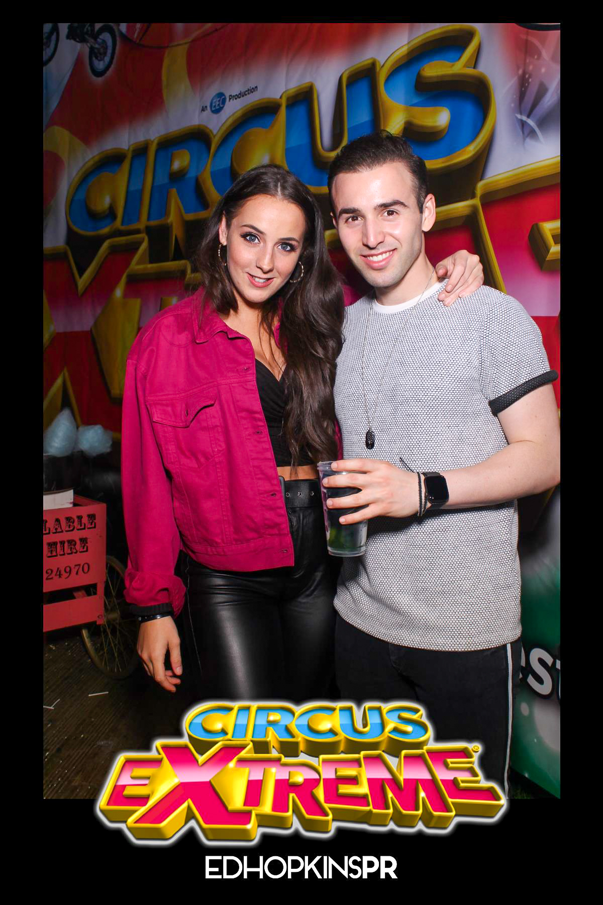 Circus Extreme Press Night - Selfie Mirror | View more photos from the event at gallery.freshbooths.com/u/FreshBooths/Circus-Extreme-Press-Night-Selfie-Mirror
