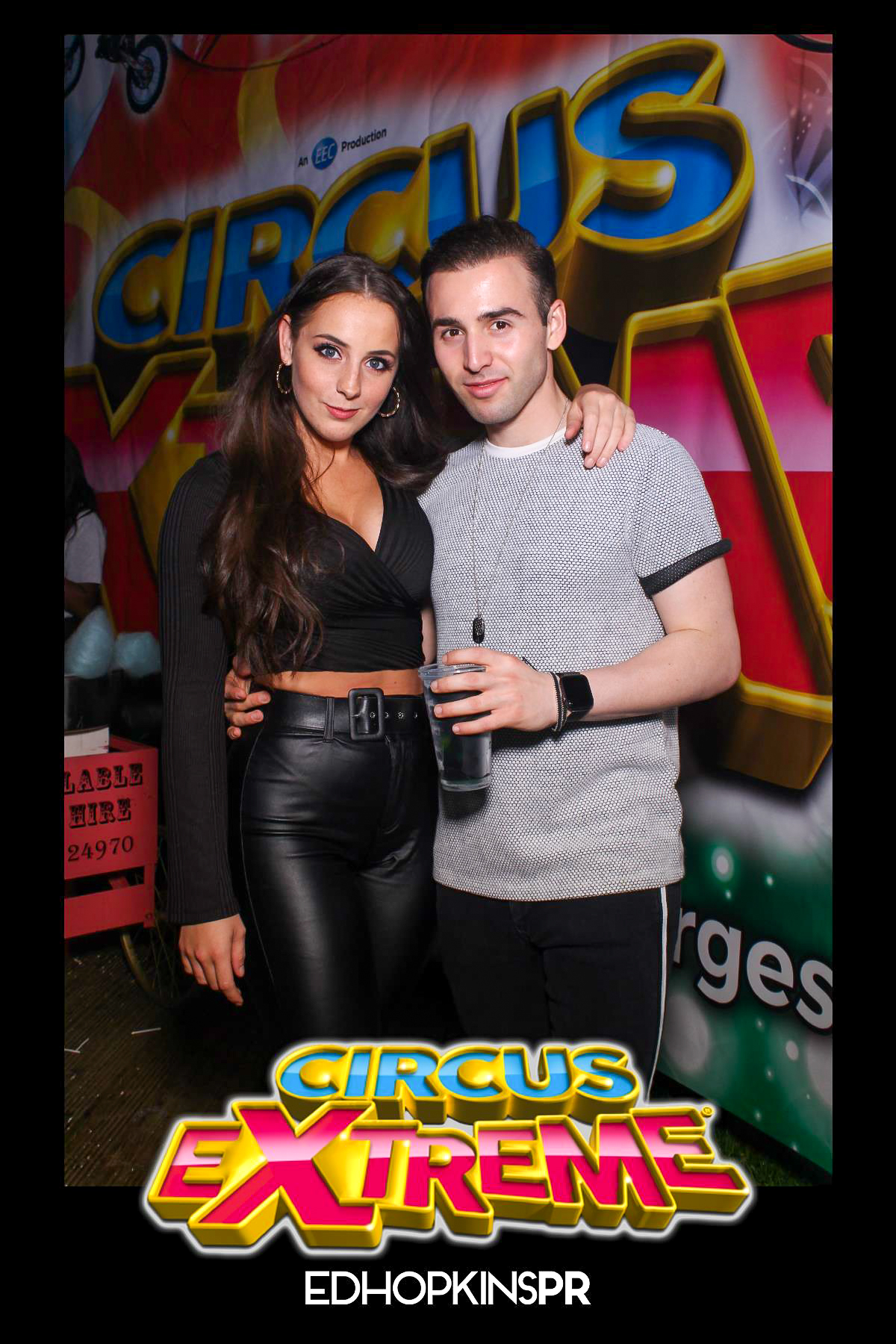 Circus Extreme Press Night - Selfie Mirror | View more photos from the event at gallery.freshbooths.com/u/FreshBooths/Circus-Extreme-Press-Night-Selfie-Mirror