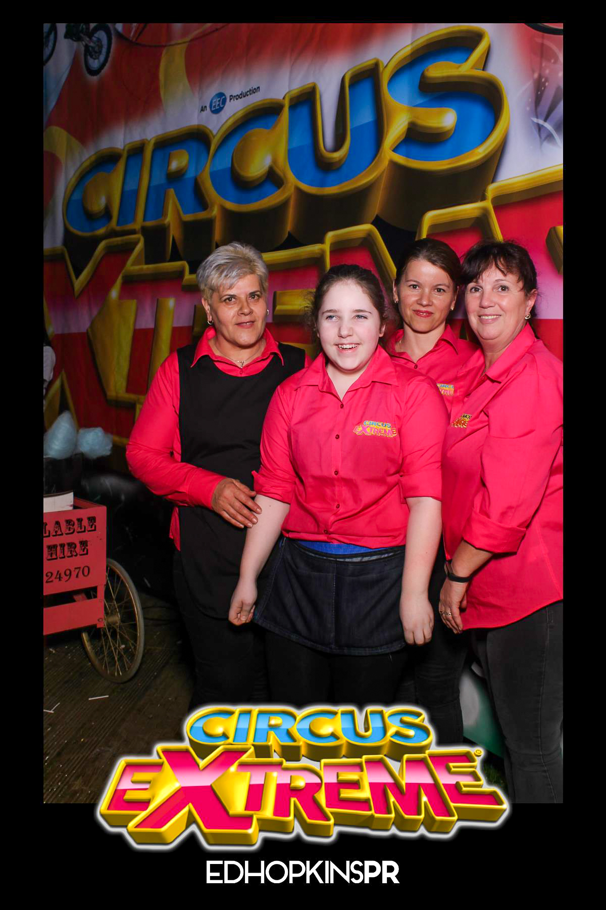 Circus Extreme Press Night - Selfie Mirror | View more photos from the event at gallery.freshbooths.com/u/FreshBooths/Circus-Extreme-Press-Night-Selfie-Mirror