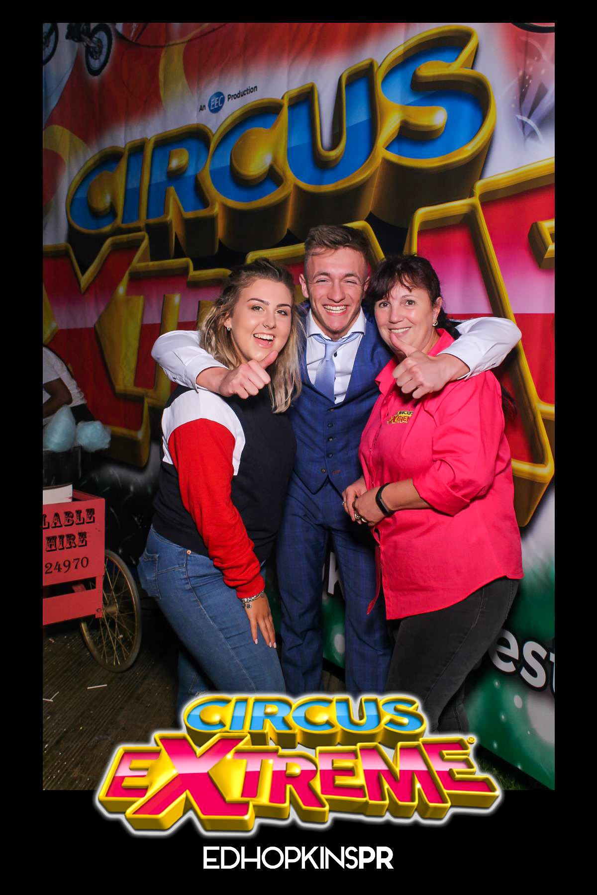 Circus Extreme Press Night - Selfie Mirror | View more photos from the event at gallery.freshbooths.com/u/FreshBooths/Circus-Extreme-Press-Night-Selfie-Mirror