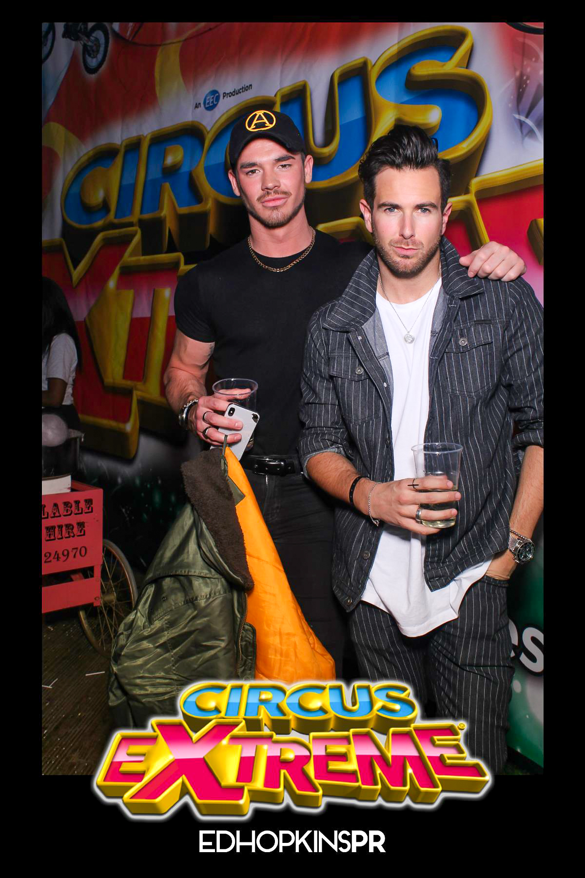 Circus Extreme Press Night - Selfie Mirror | View more photos from the event at gallery.freshbooths.com/u/FreshBooths/Circus-Extreme-Press-Night-Selfie-Mirror