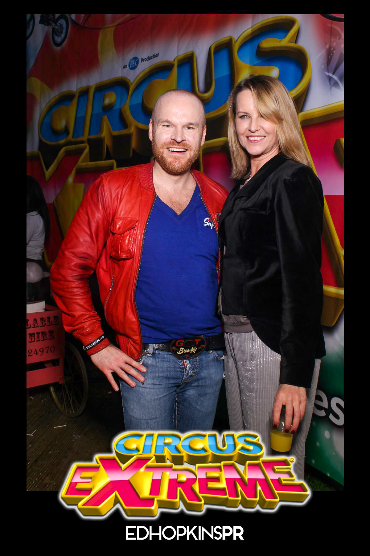 Circus Extreme Press Night - Selfie Mirror | View more photos from the event at gallery.freshbooths.com/u/FreshBooths/Circus-Extreme-Press-Night-Selfie-Mirror