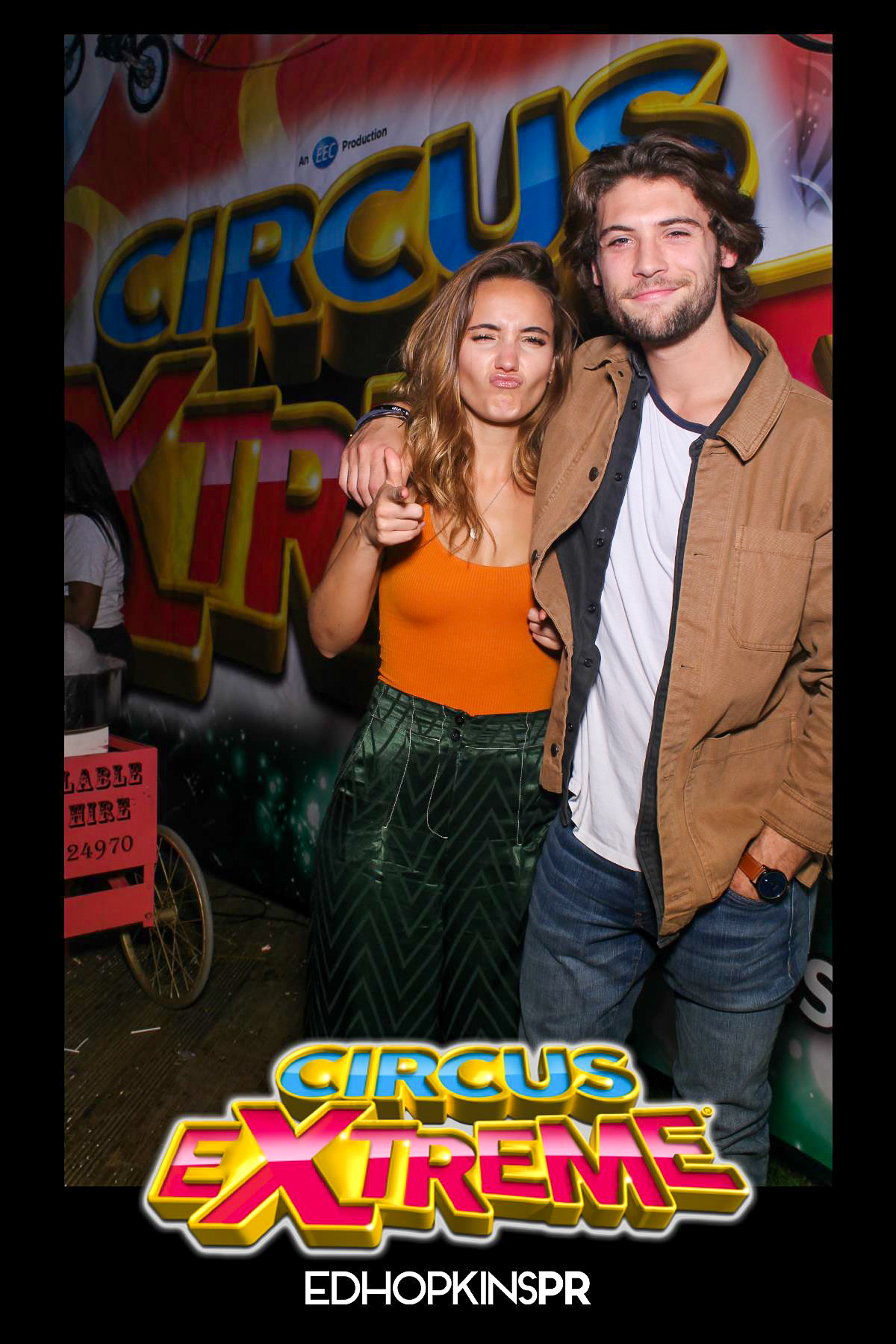 Circus Extreme Press Night - Selfie Mirror | View more photos from the event at gallery.freshbooths.com/u/FreshBooths/Circus-Extreme-Press-Night-Selfie-Mirror
