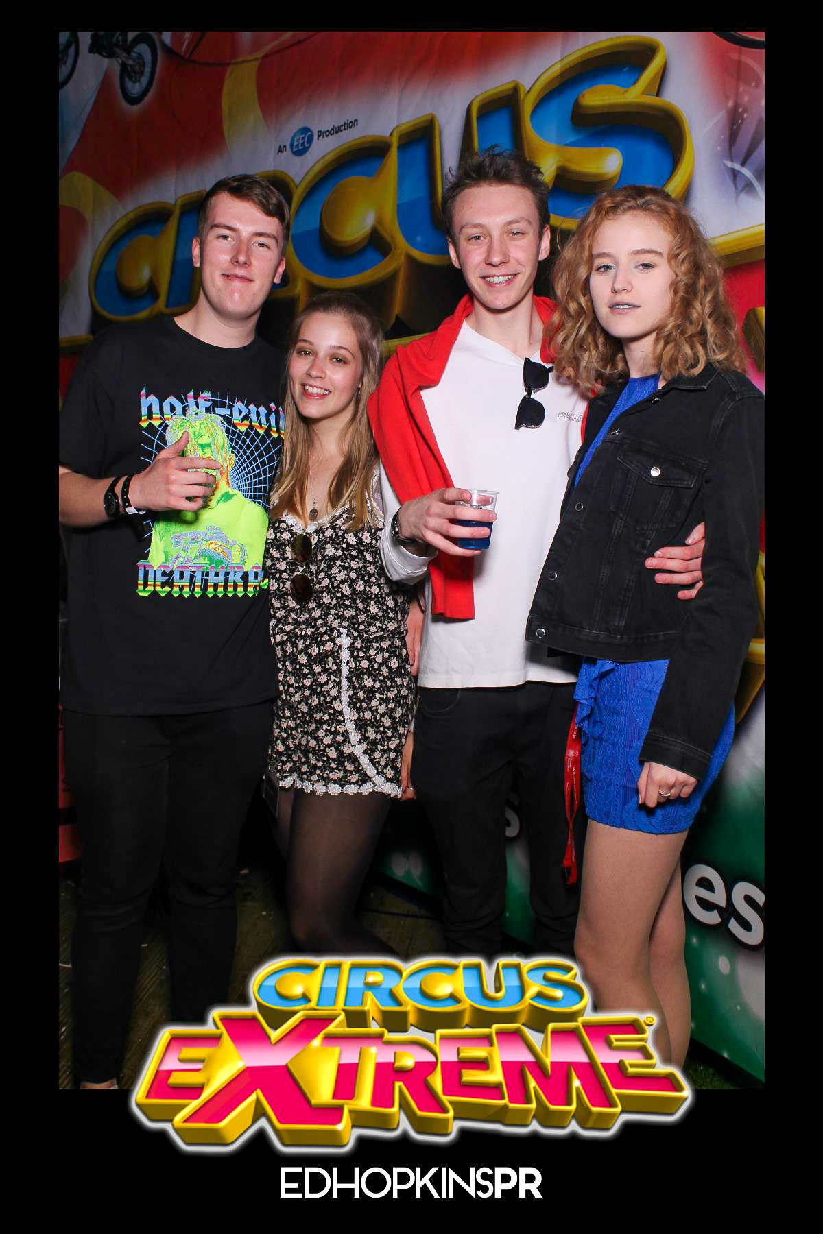 Circus Extreme Press Night - Selfie Mirror | View more photos from the event at gallery.freshbooths.com/u/FreshBooths/Circus-Extreme-Press-Night-Selfie-Mirror