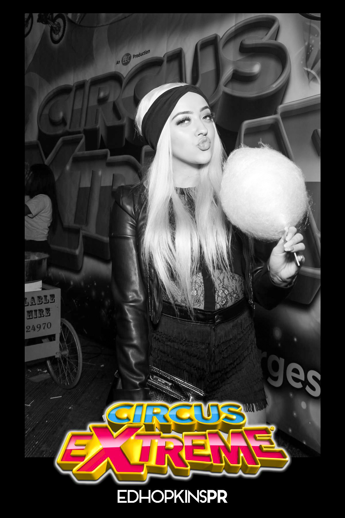 Circus Extreme Press Night - Selfie Mirror | View more photos from the event at gallery.freshbooths.com/u/FreshBooths/Circus-Extreme-Press-Night-Selfie-Mirror