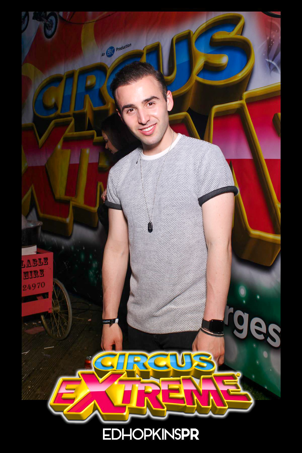 Circus Extreme Press Night - Selfie Mirror | View more photos from the event at gallery.freshbooths.com/u/FreshBooths/Circus-Extreme-Press-Night-Selfie-Mirror