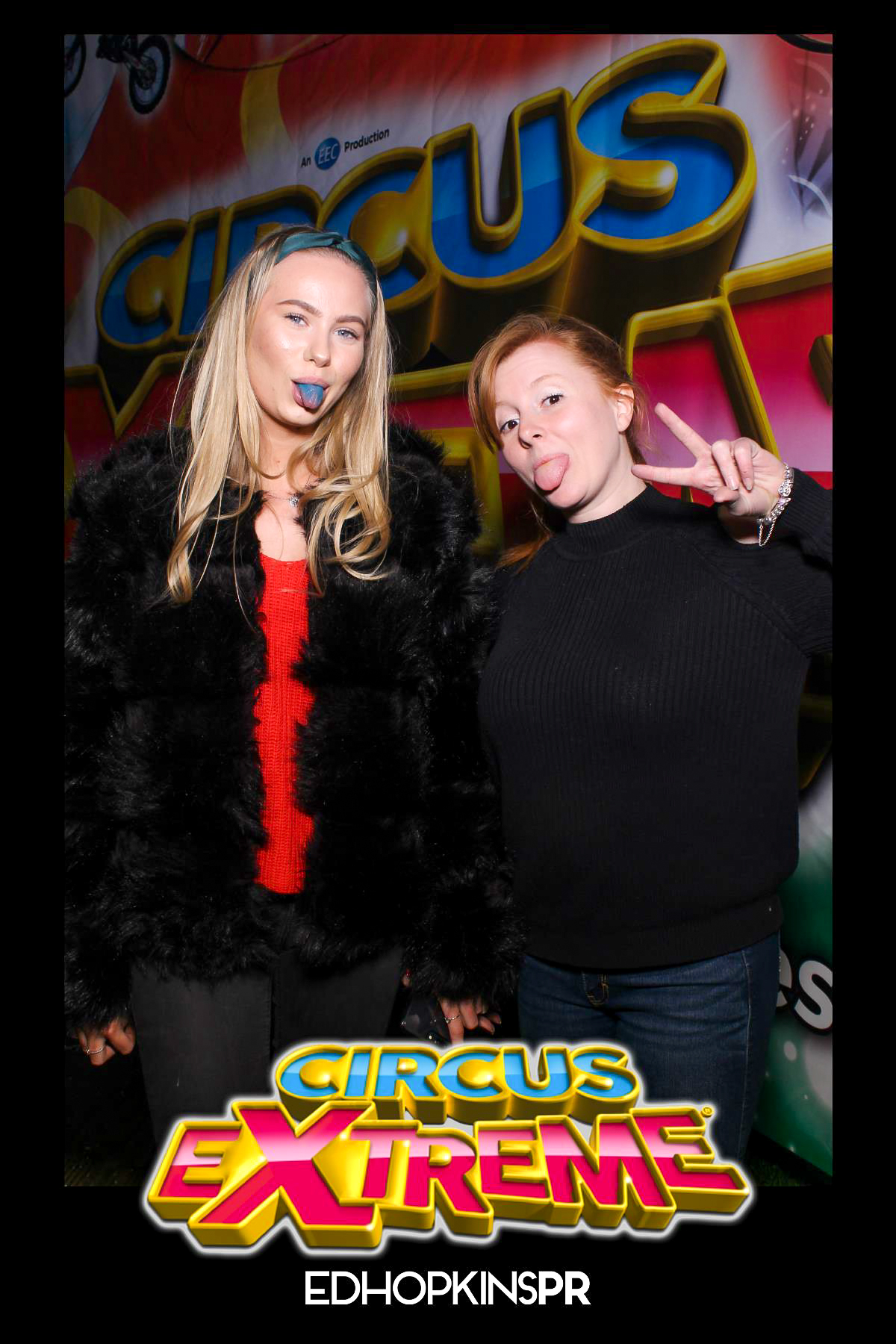 Circus Extreme Press Night - Selfie Mirror | View more photos from the event at gallery.freshbooths.com/u/FreshBooths/Circus-Extreme-Press-Night-Selfie-Mirror