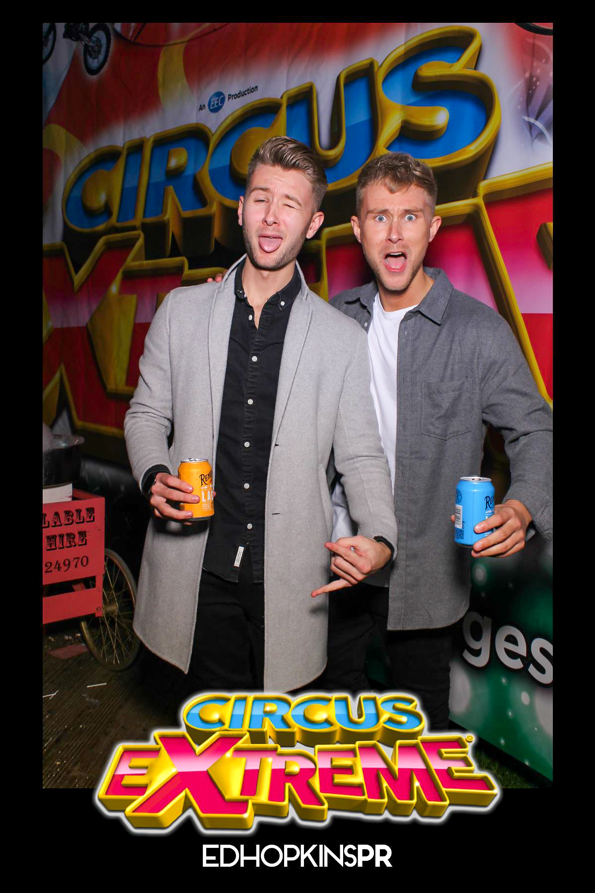 Circus Extreme Press Night - Selfie Mirror | View more photos from the event at gallery.freshbooths.com/u/FreshBooths/Circus-Extreme-Press-Night-Selfie-Mirror