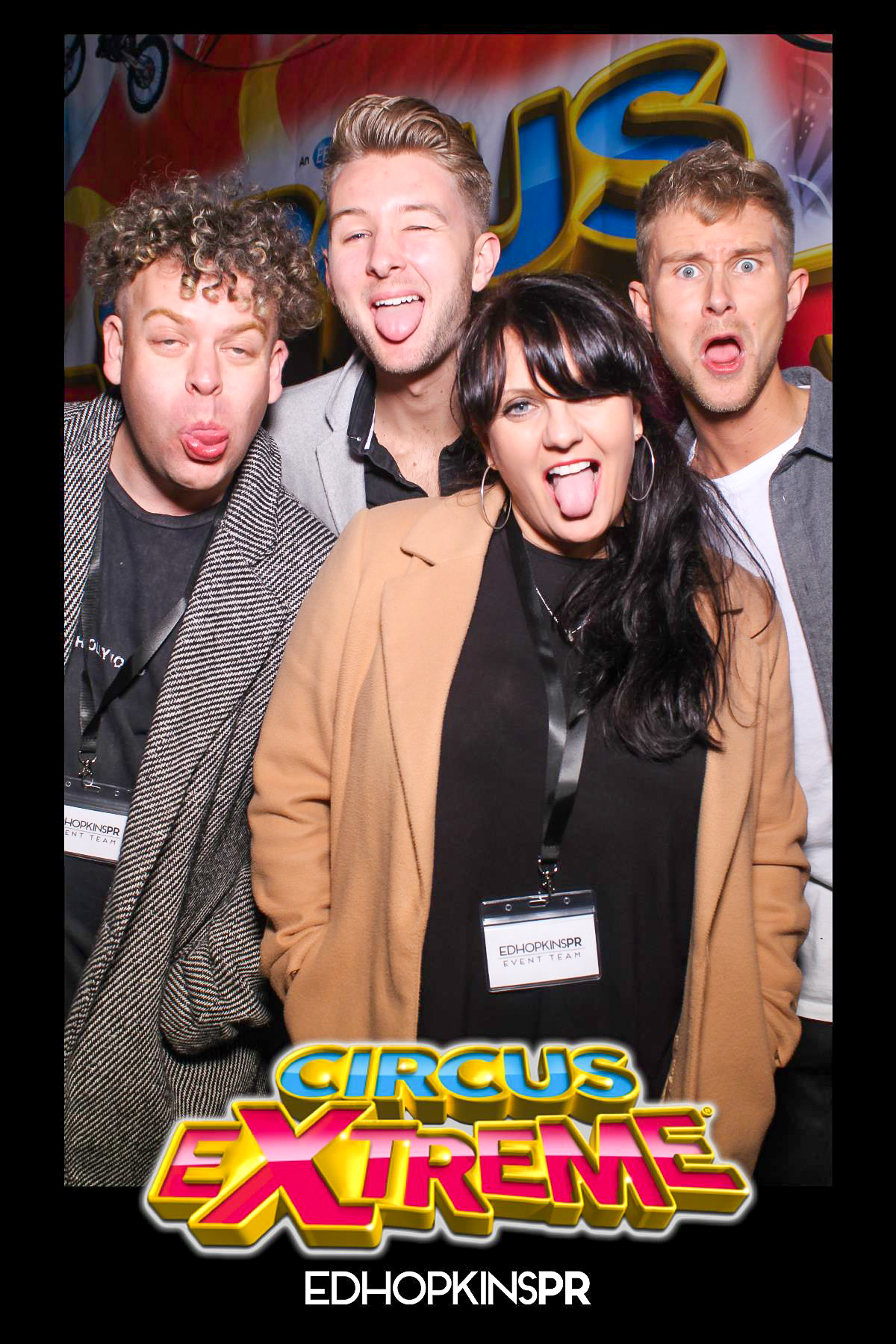 Circus Extreme Press Night - Selfie Mirror | View more photos from the event at gallery.freshbooths.com/u/FreshBooths/Circus-Extreme-Press-Night-Selfie-Mirror