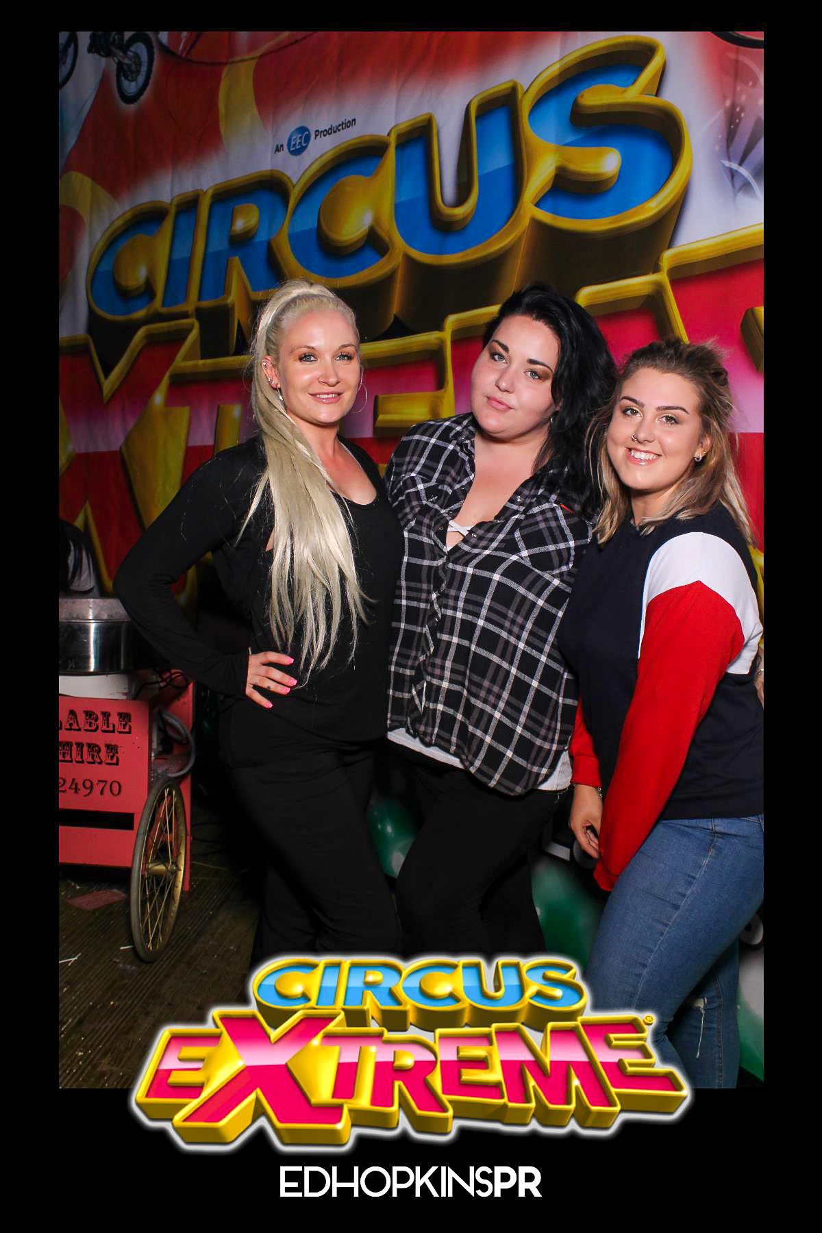 Circus Extreme Press Night - Selfie Mirror | View more photos from the event at gallery.freshbooths.com/u/FreshBooths/Circus-Extreme-Press-Night-Selfie-Mirror